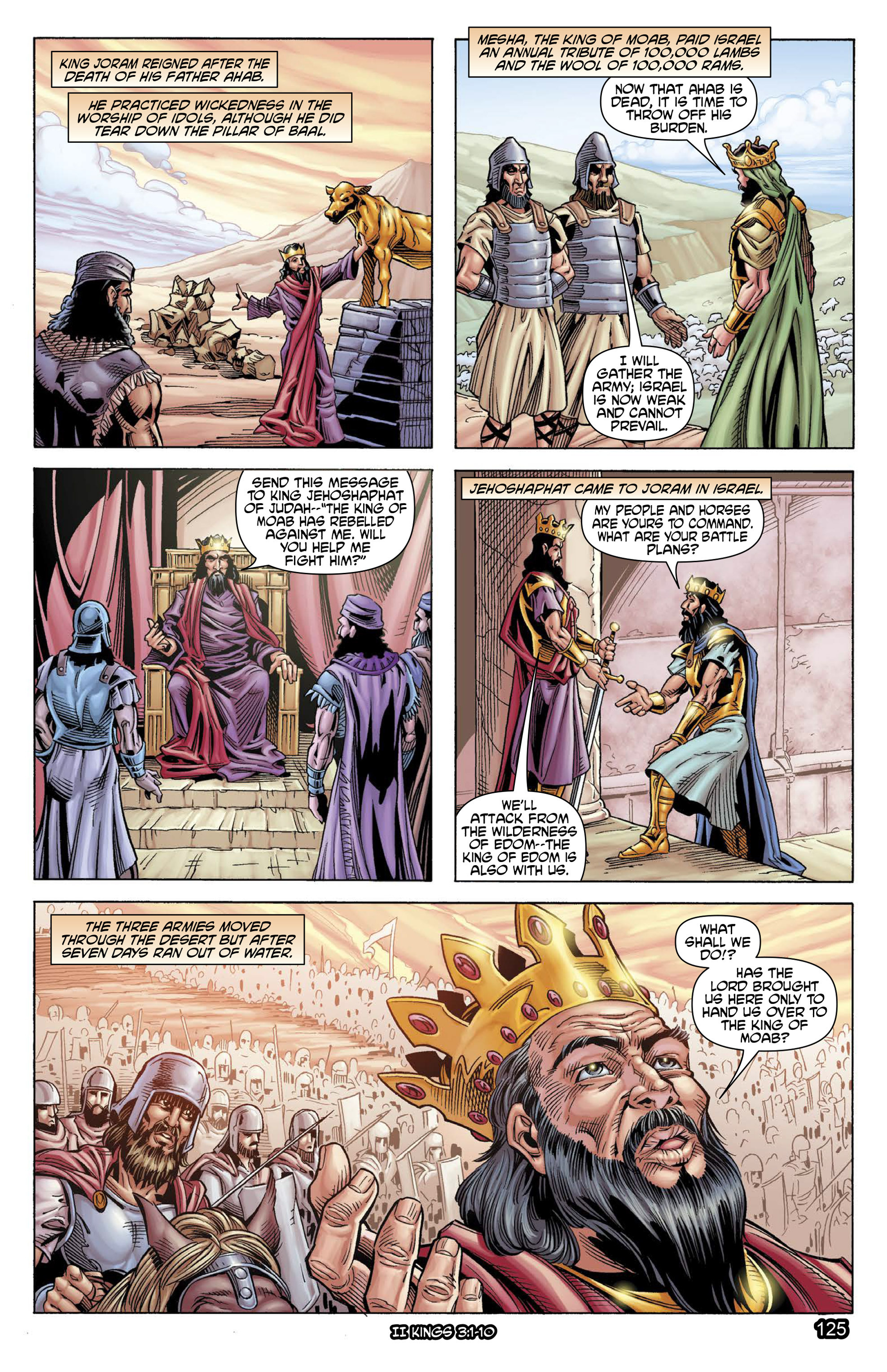 Read online The Kingstone Bible comic -  Issue #6 - 122