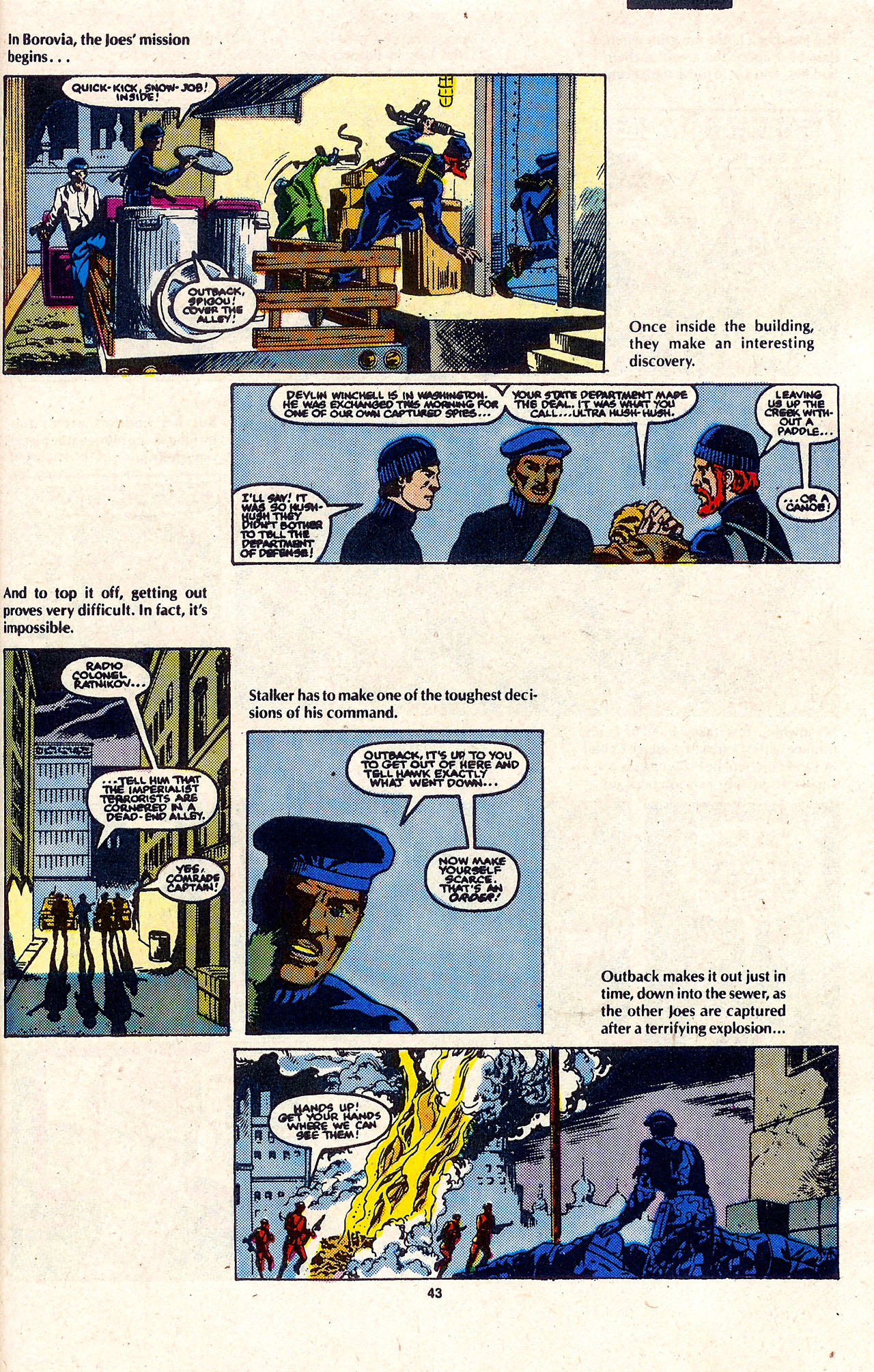 Read online G.I. Joe Yearbook comic -  Issue #4 - 45