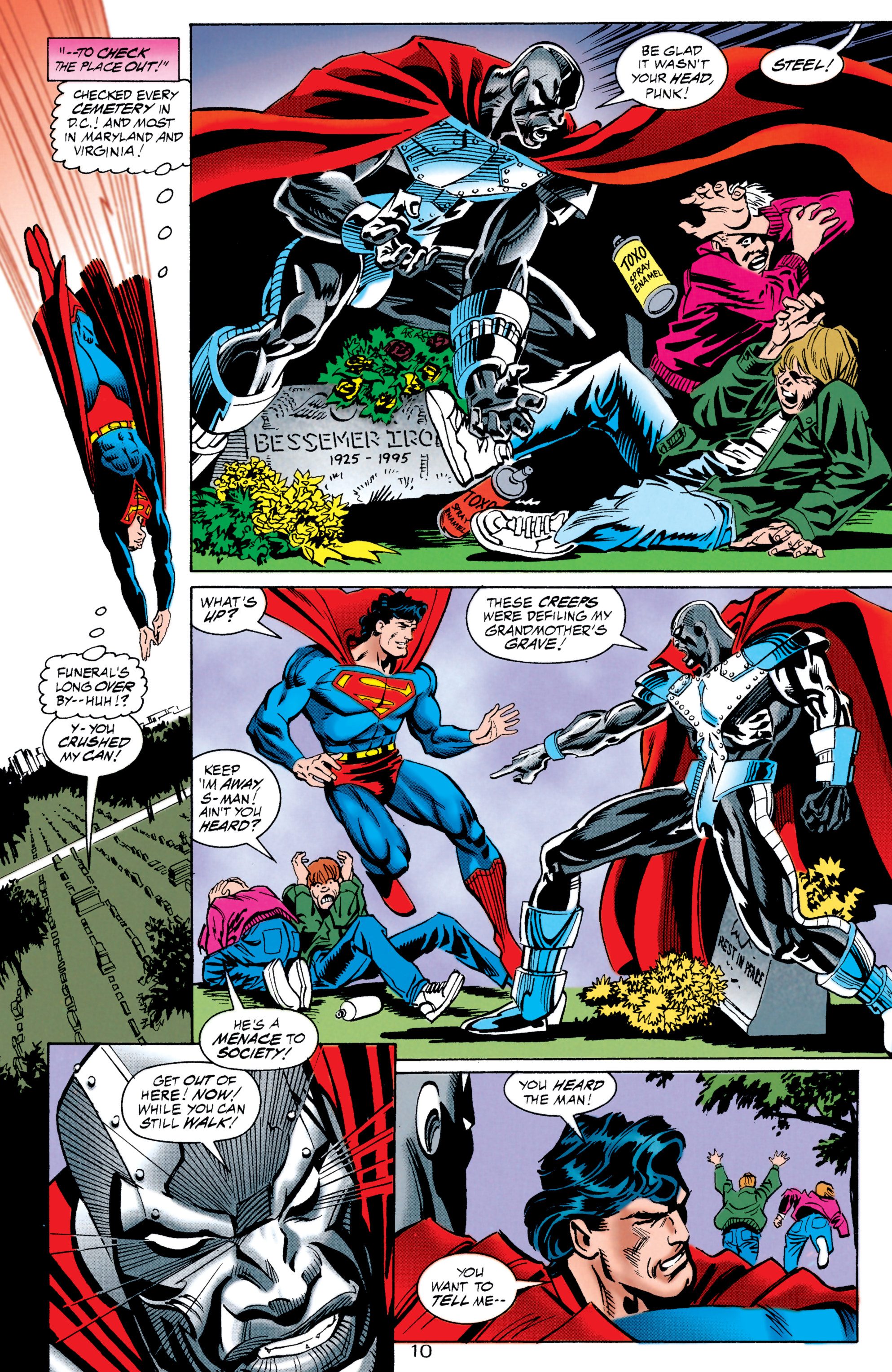 Read online Superman: The Man of Steel (1991) comic -  Issue #59 - 10