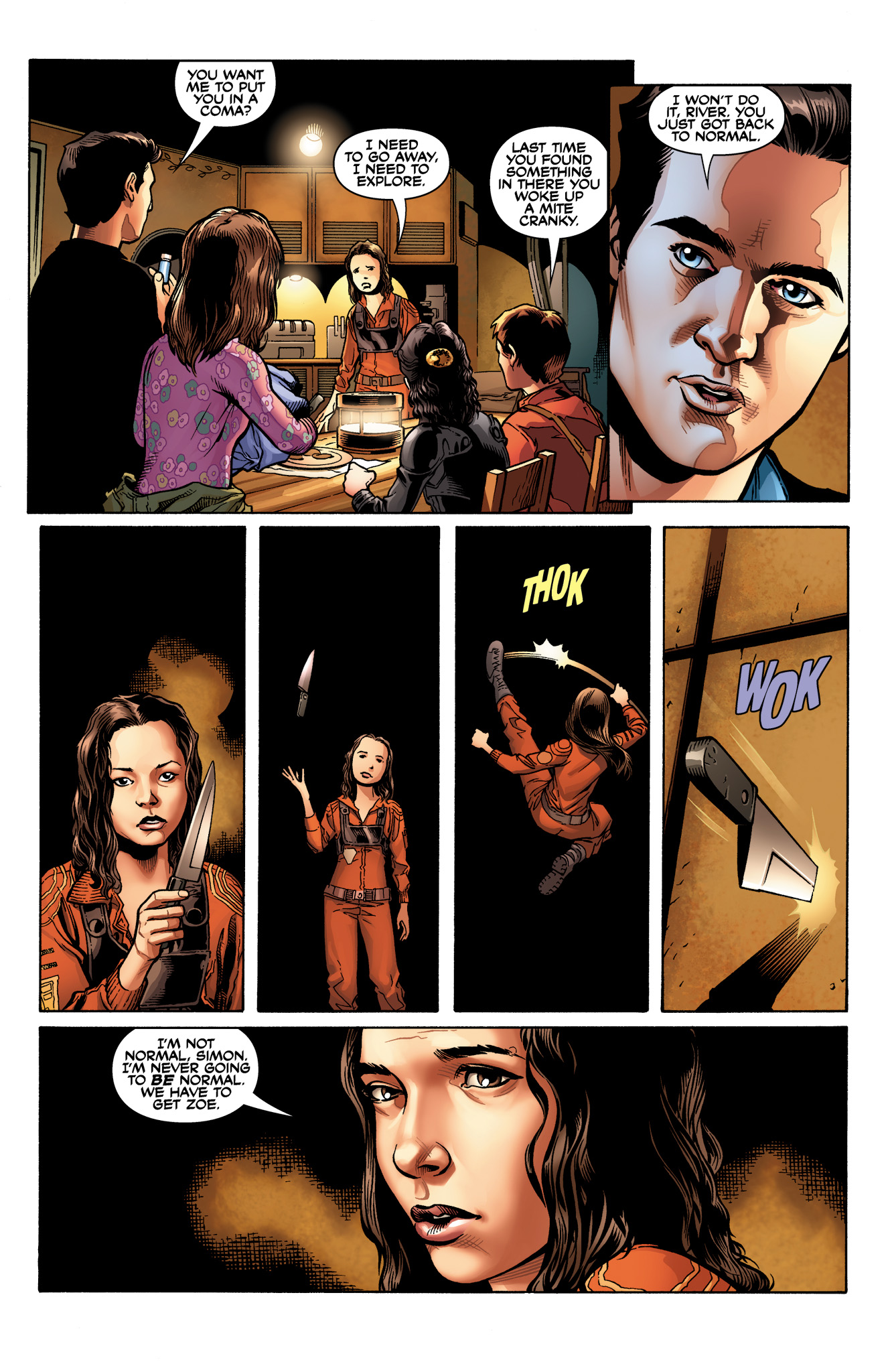 Read online Serenity: Firefly Class 03-K64  Leaves on the Wind comic -  Issue #2 - 13