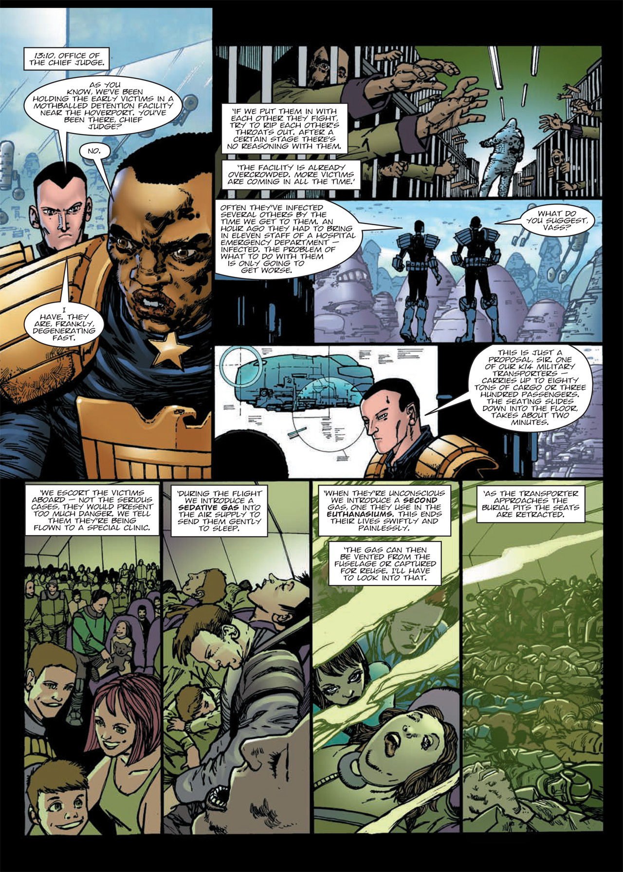 Read online Judge Dredd: Day of Chaos: Endgame comic -  Issue # TPB (Part 2) - 16