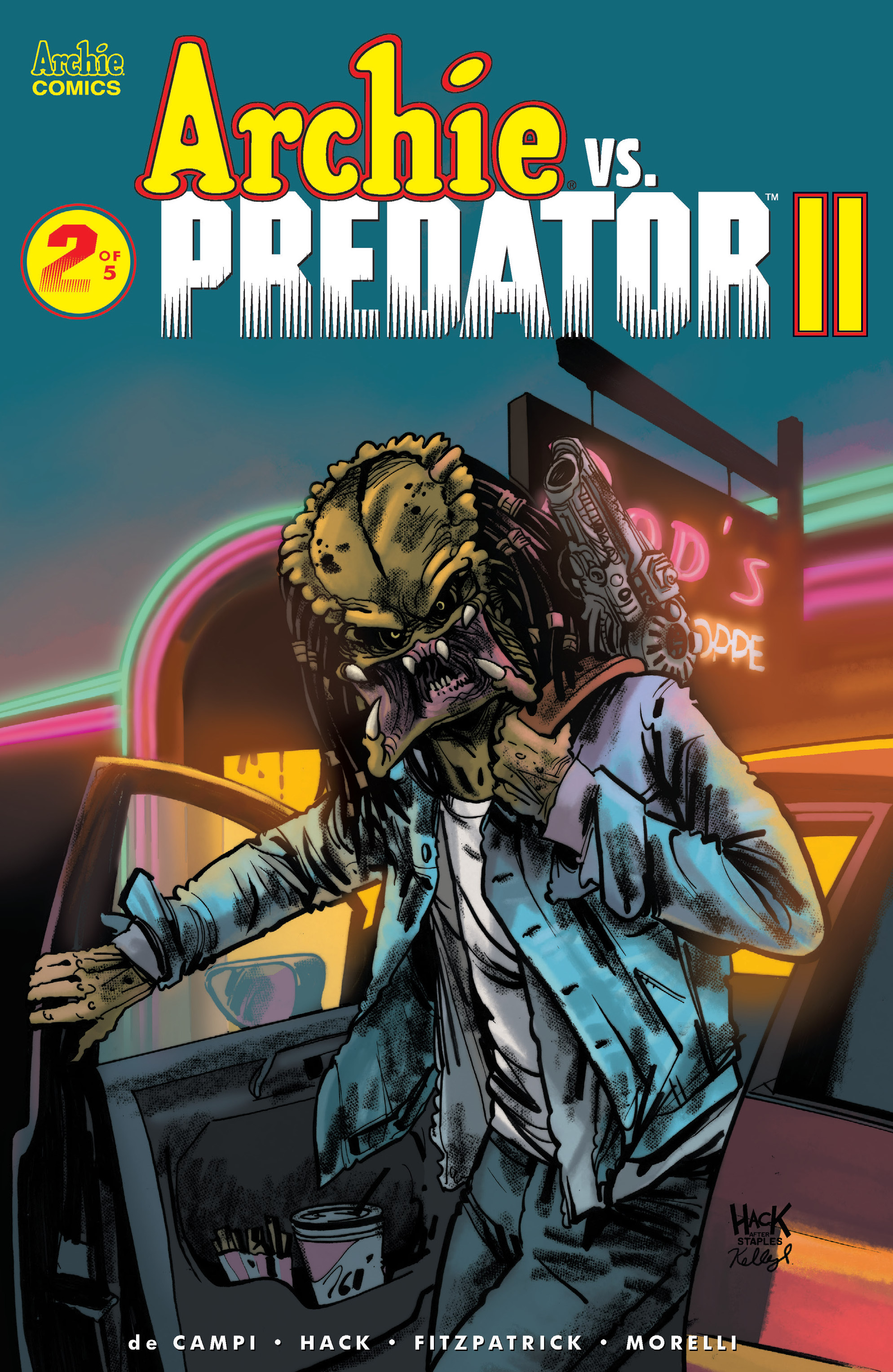Read online Archie vs. Predator II comic -  Issue #2 - 1