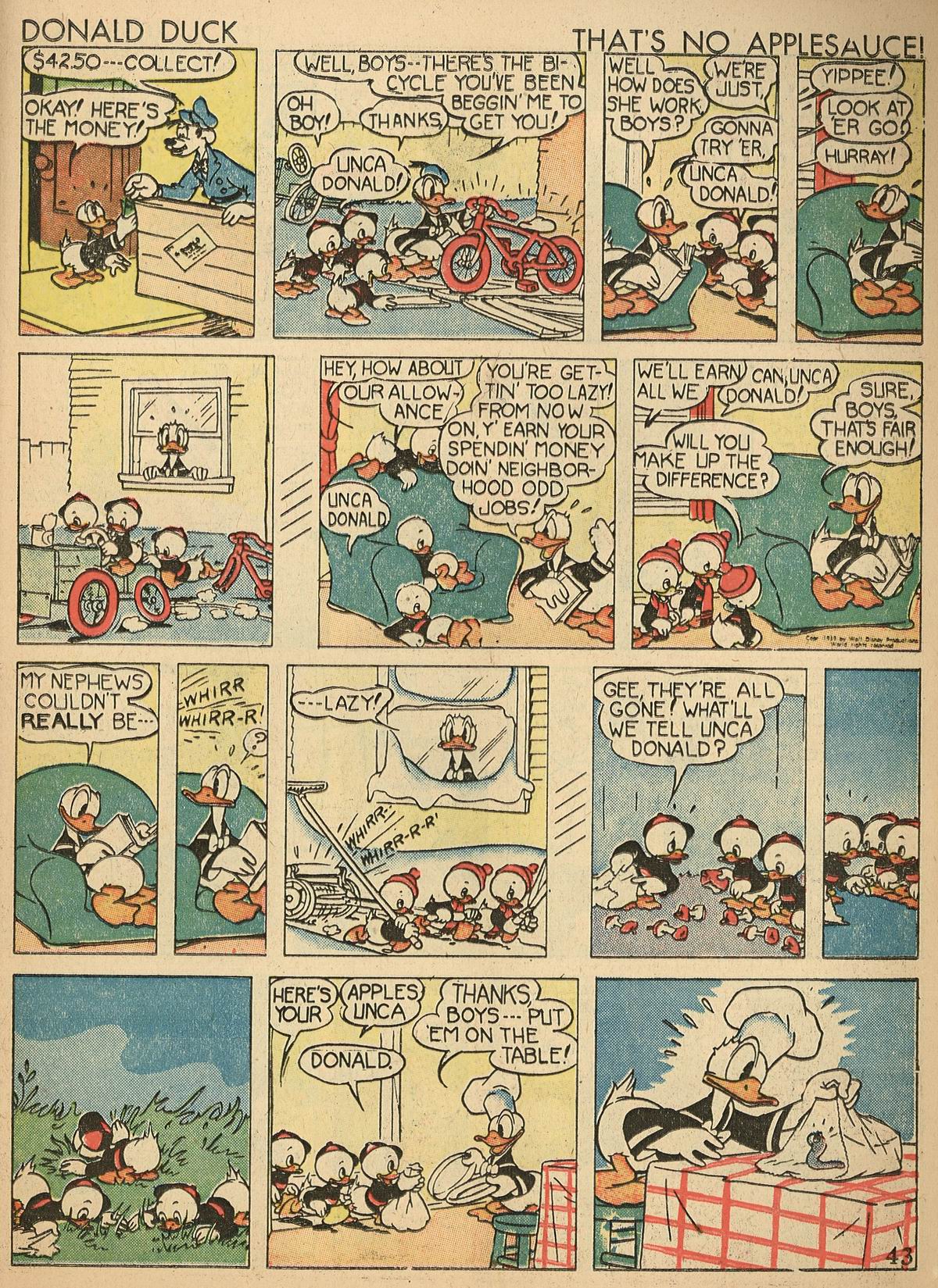 Read online Walt Disney's Comics and Stories comic -  Issue #18 - 45