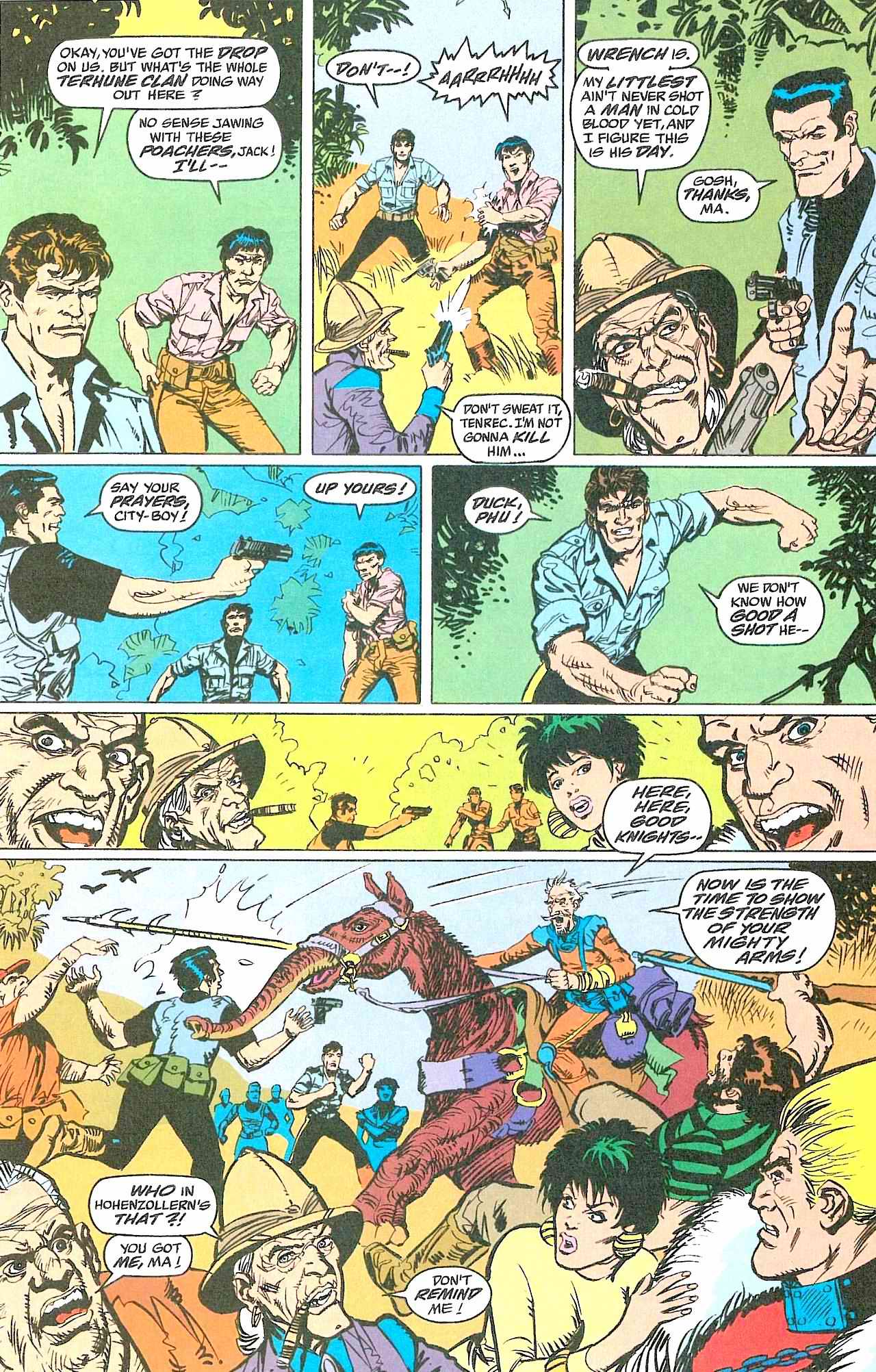 Read online Cadillacs and Dinosaurs comic -  Issue #8 - 4