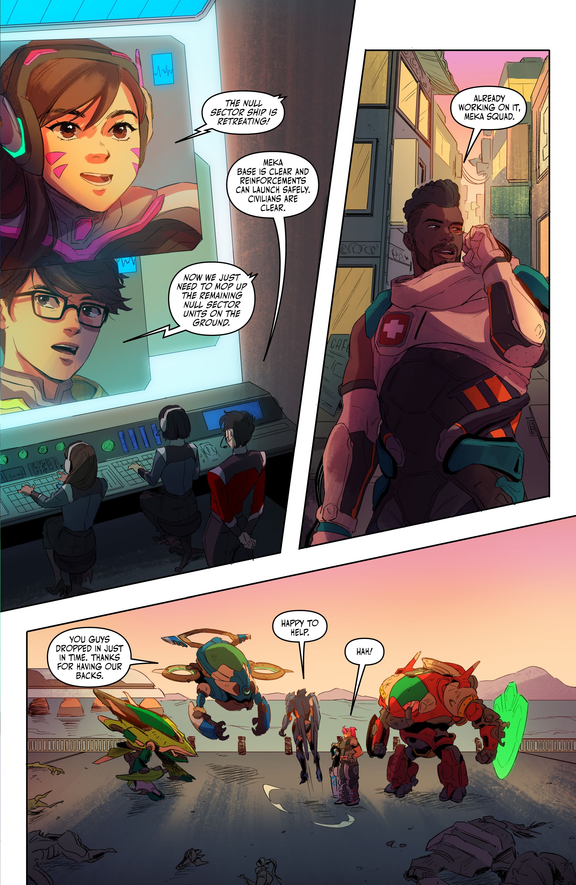 Read online Overwatch: New Blood comic -  Issue #5 - 17
