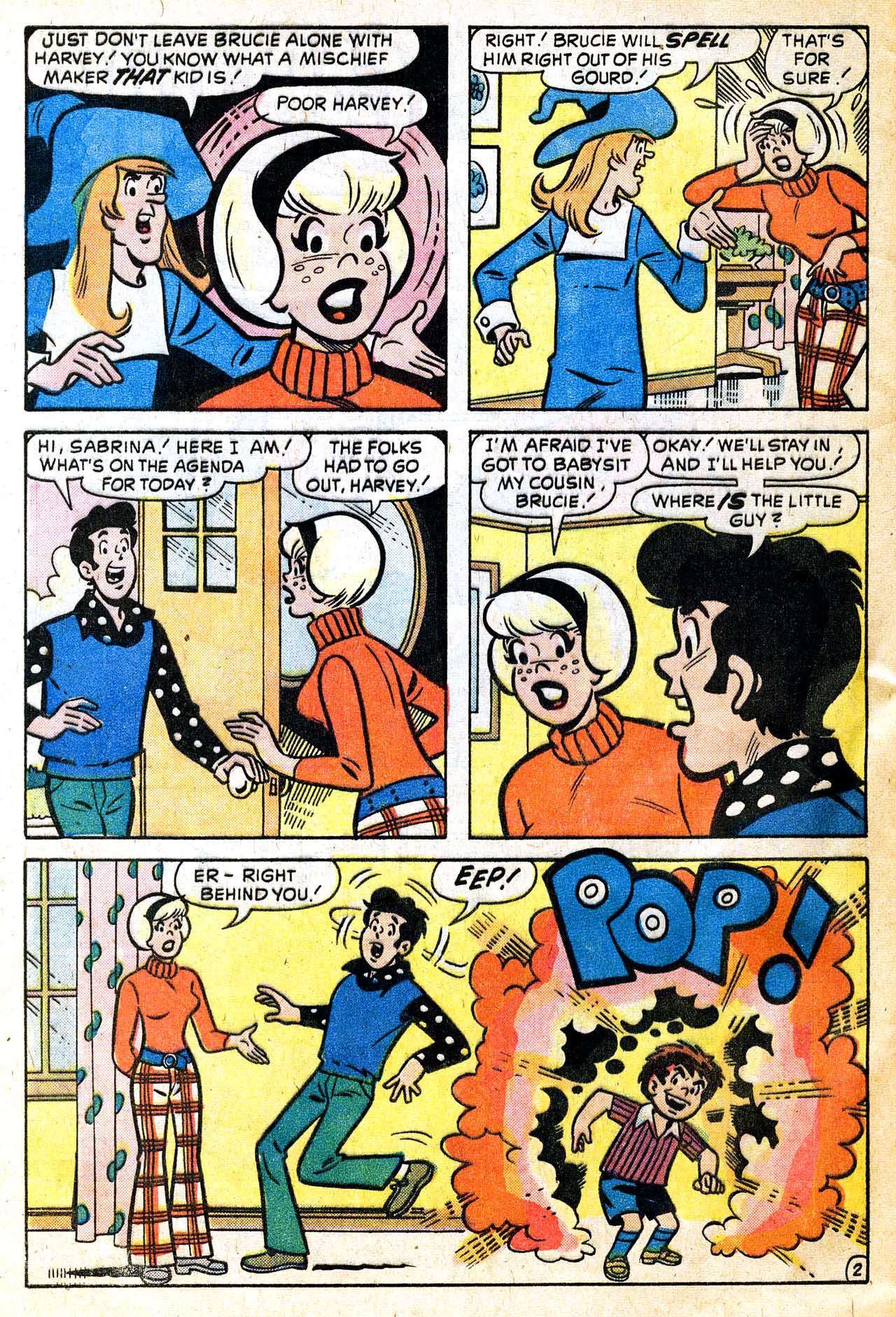Read online Sabrina The Teenage Witch (1971) comic -  Issue #18 - 4