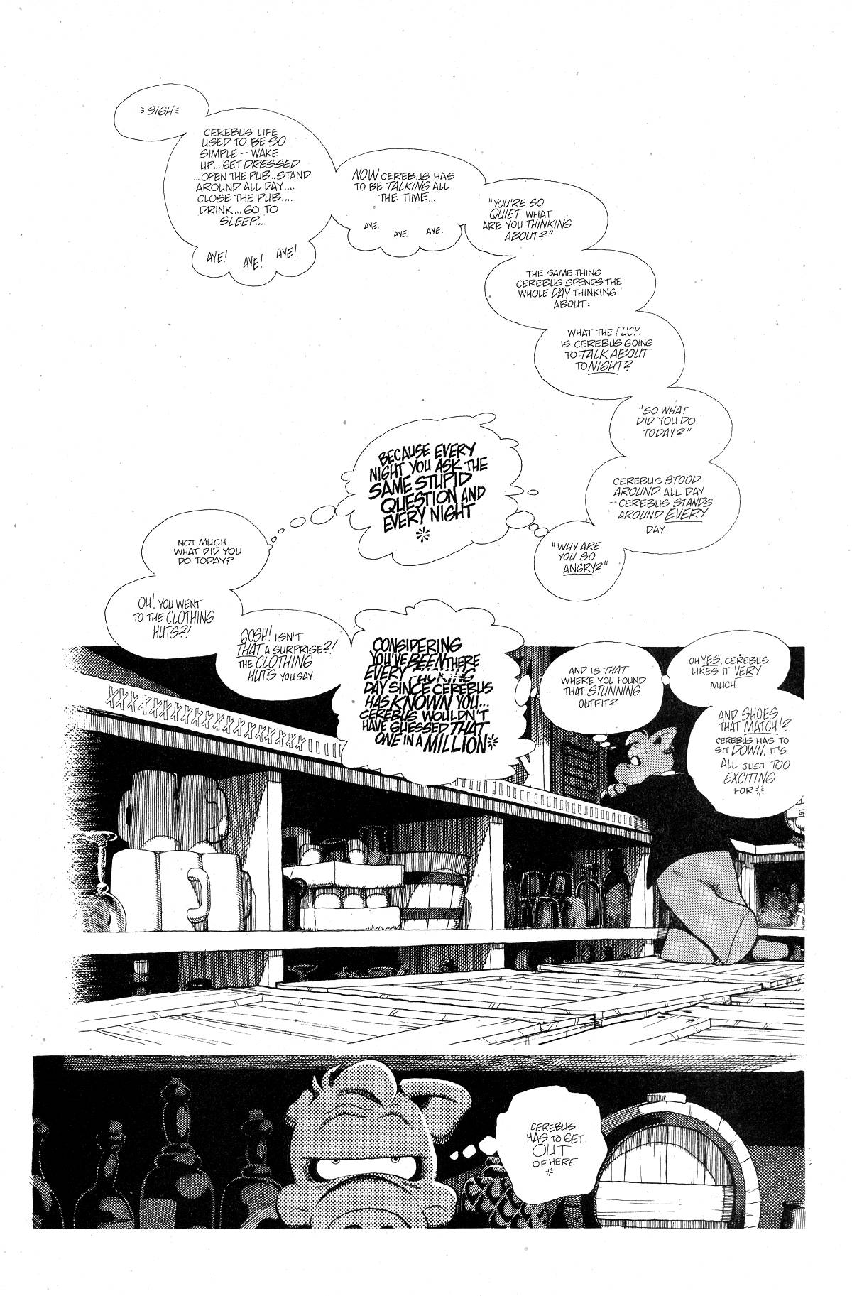 Read online Cerebus comic -  Issue #217 - 11