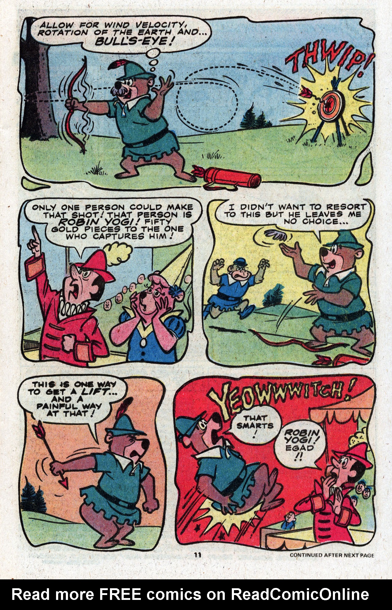 Read online Yogi Bear comic -  Issue #9 - 13