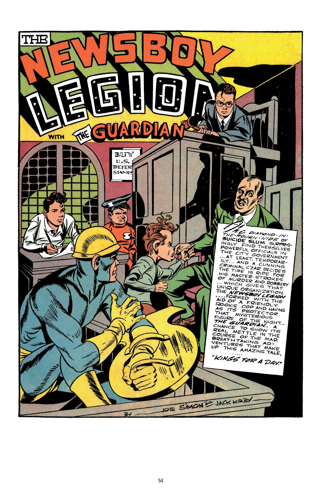 Read online The Newsboy Legion by Joe Simon and Jack Kirby comic -  Issue # TPB 1 (Part 1) - 51