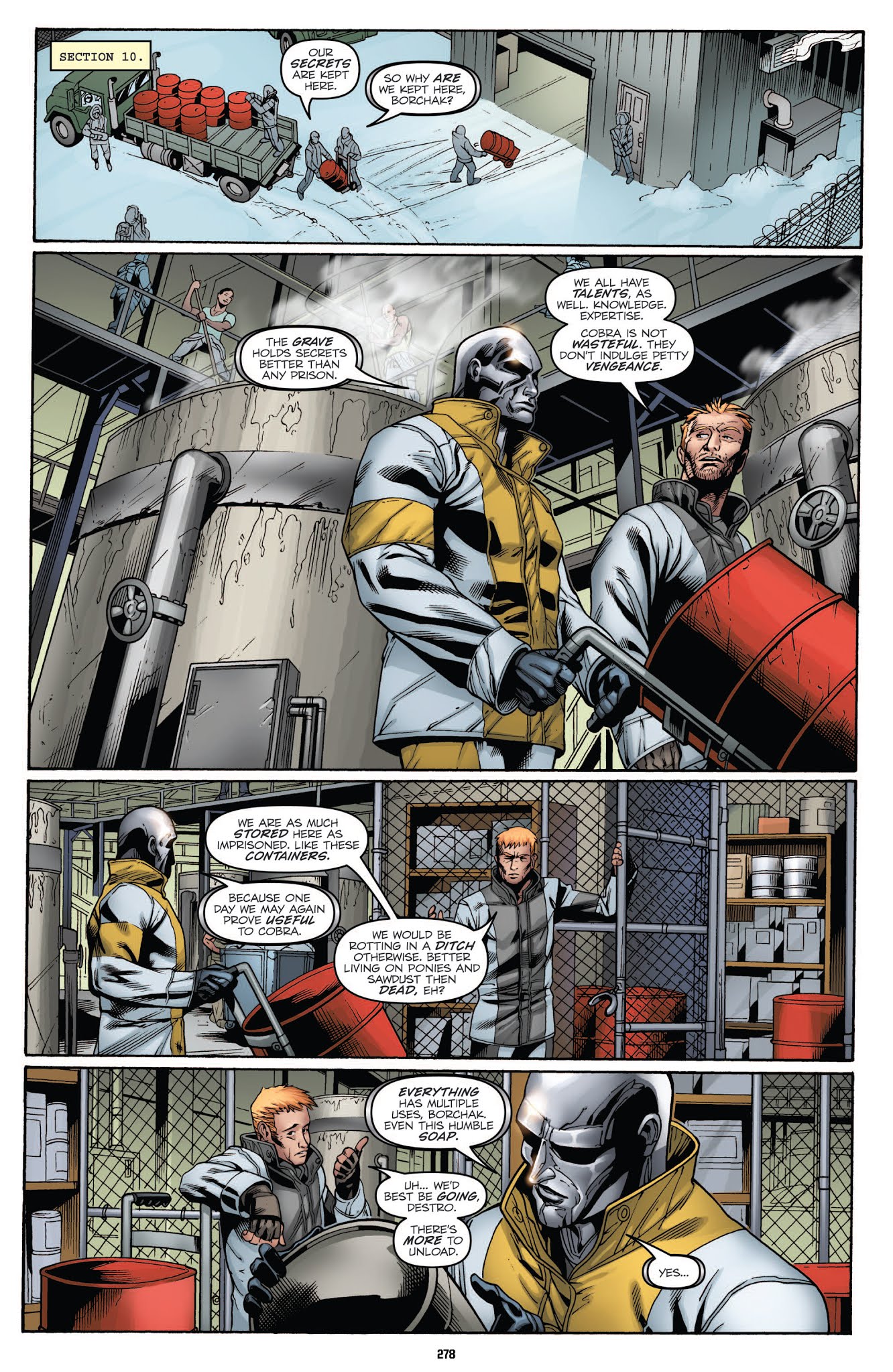 Read online G.I. Joe: The IDW Collection comic -  Issue # TPB 3 - 278