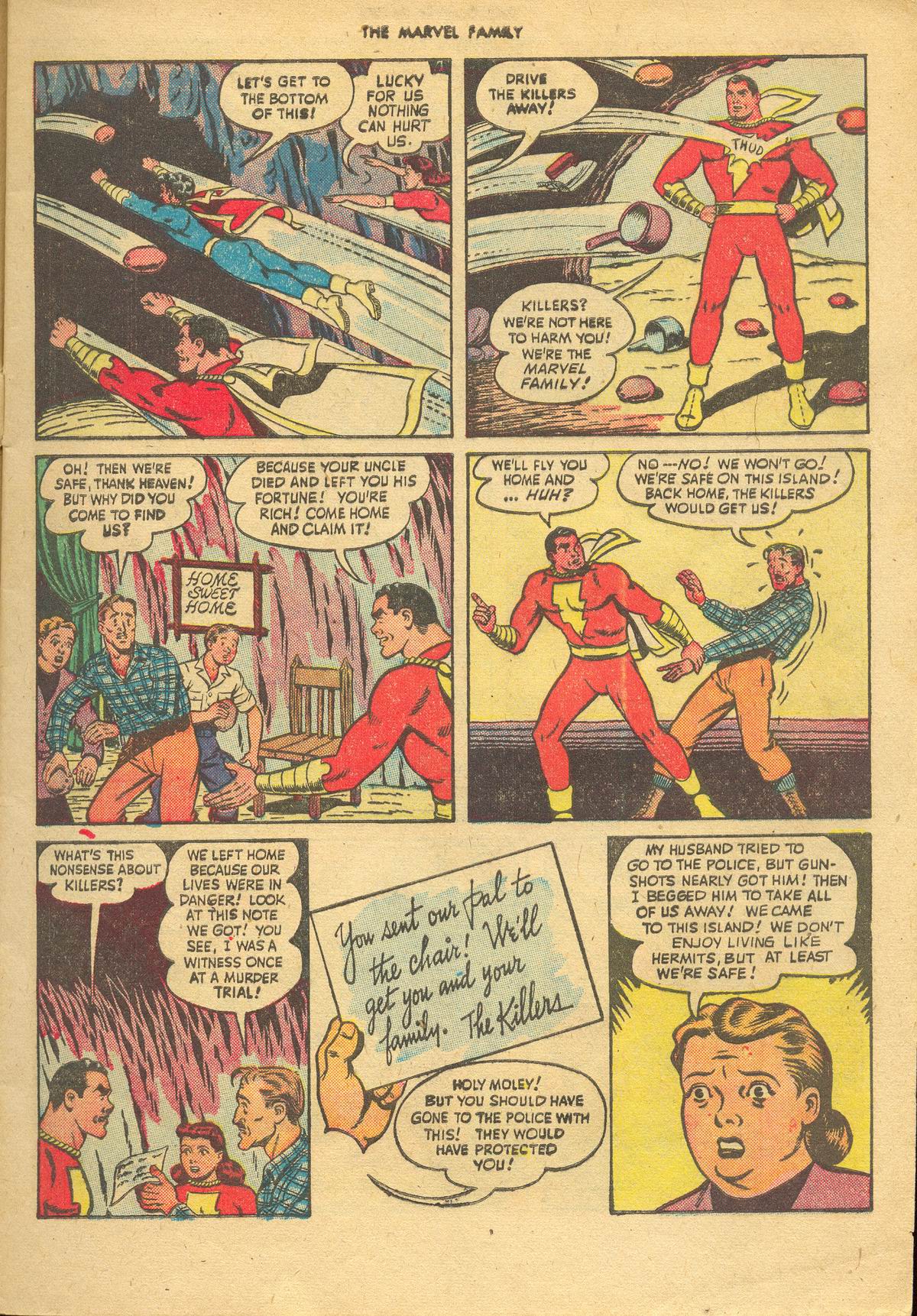 Read online The Marvel Family comic -  Issue #33 - 7