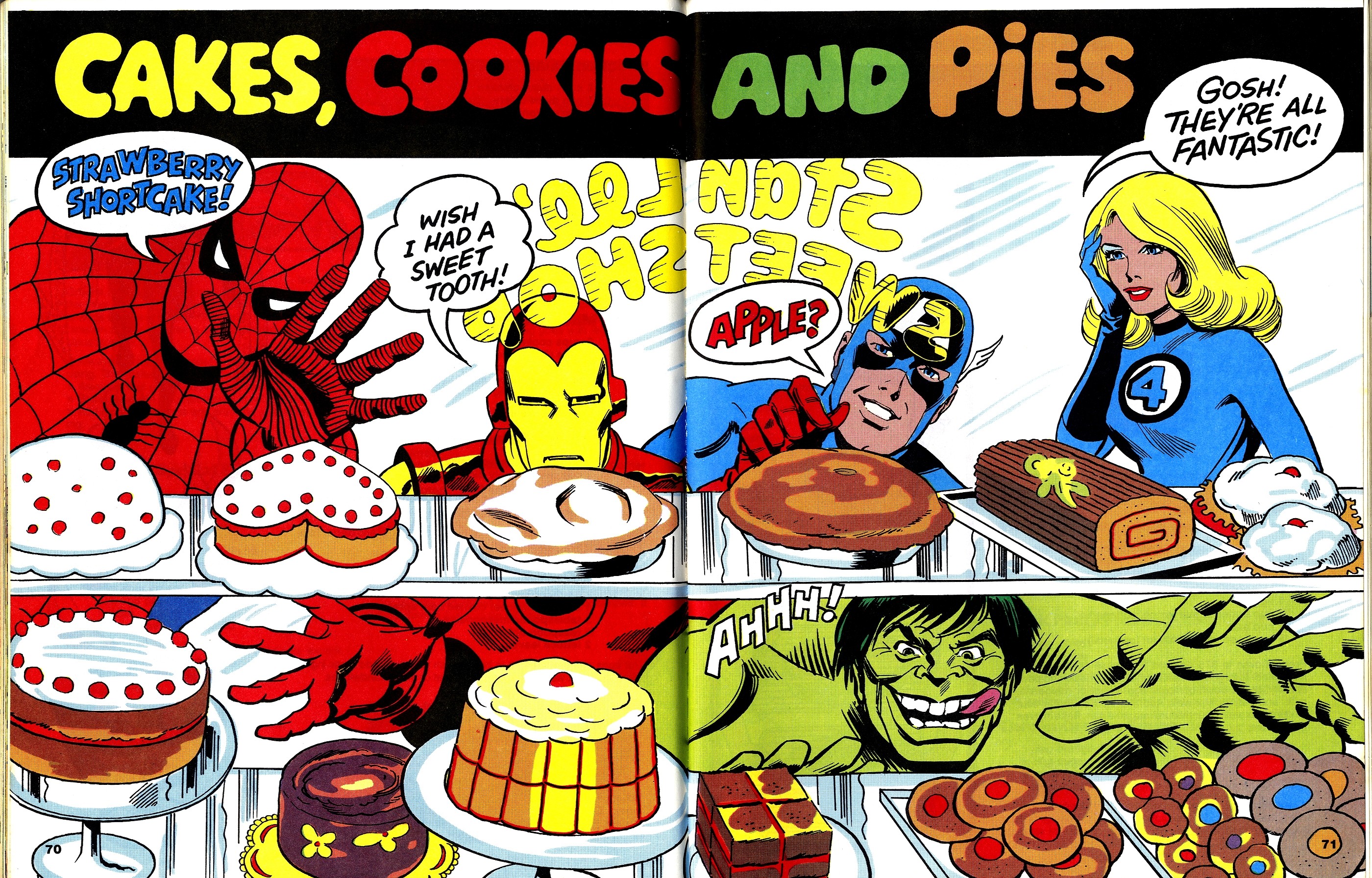 Read online The Mighty Marvel Superheroes' Cookbook comic -  Issue # Full - 37