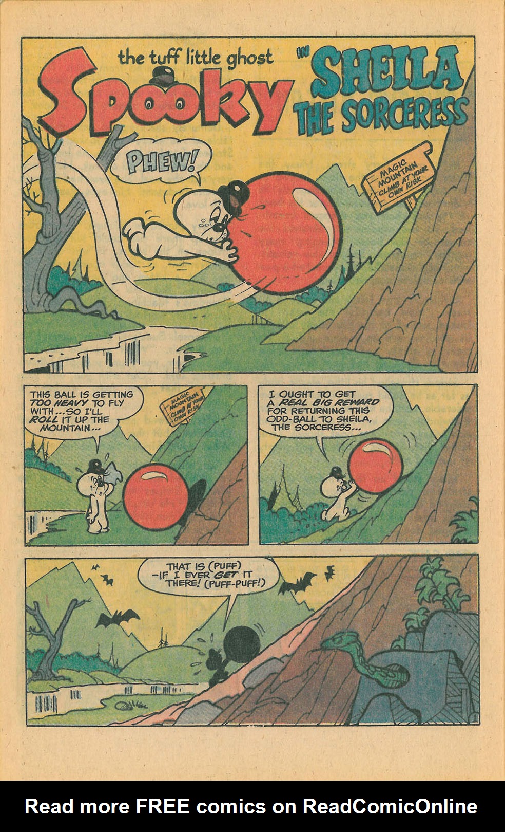 Read online Spooky comic -  Issue #156 - 27