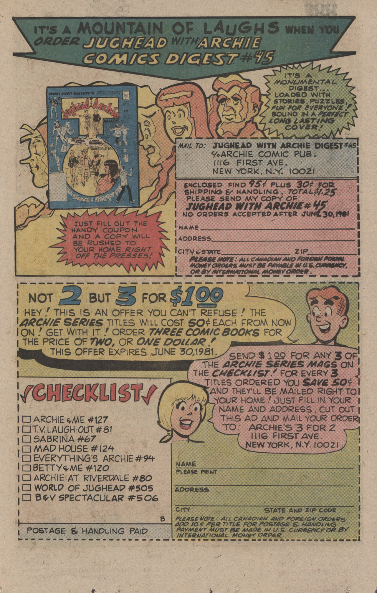 Read online Archie's Joke Book Magazine comic -  Issue #276 - 19