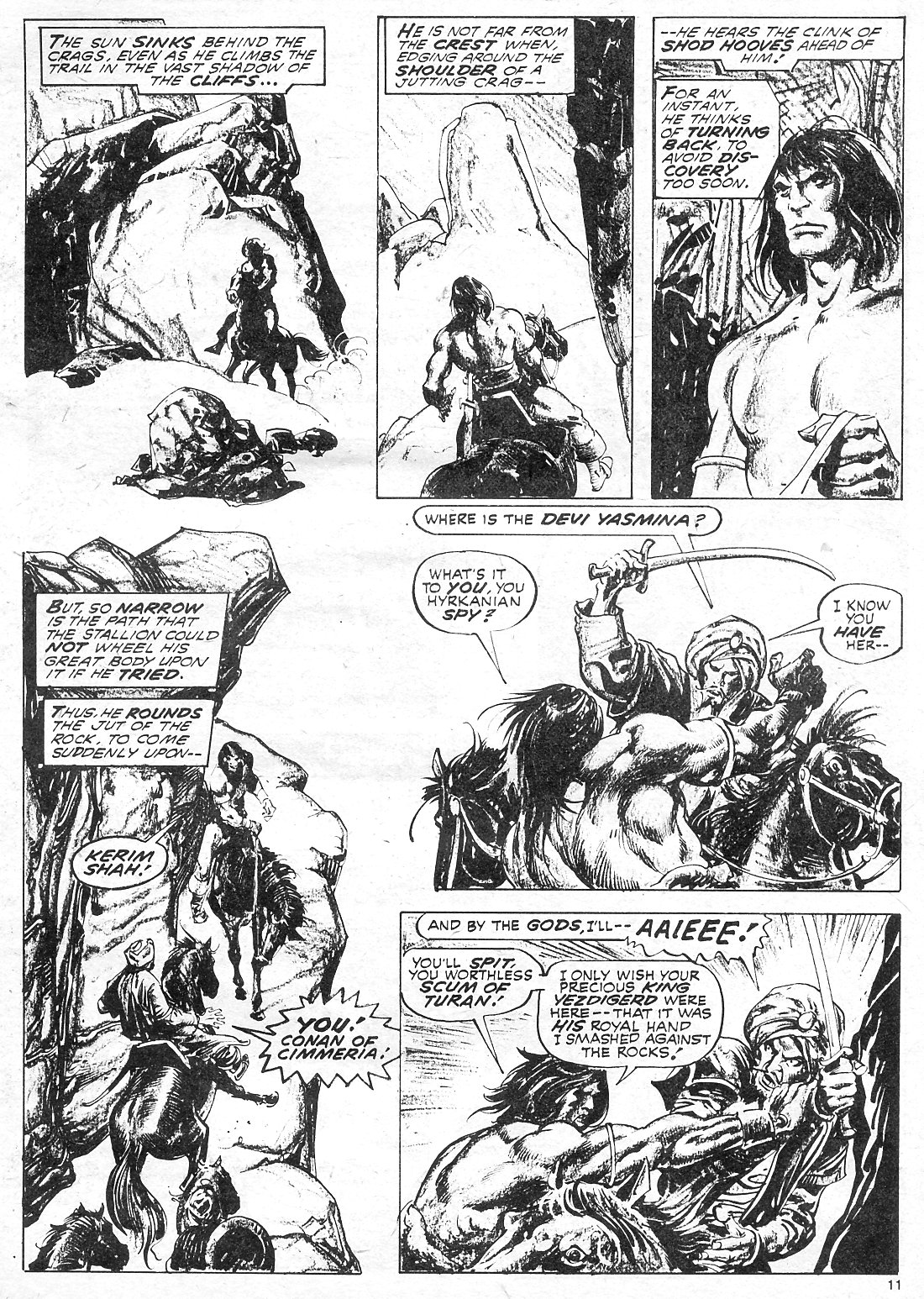 Read online The Savage Sword Of Conan comic -  Issue #18 - 11