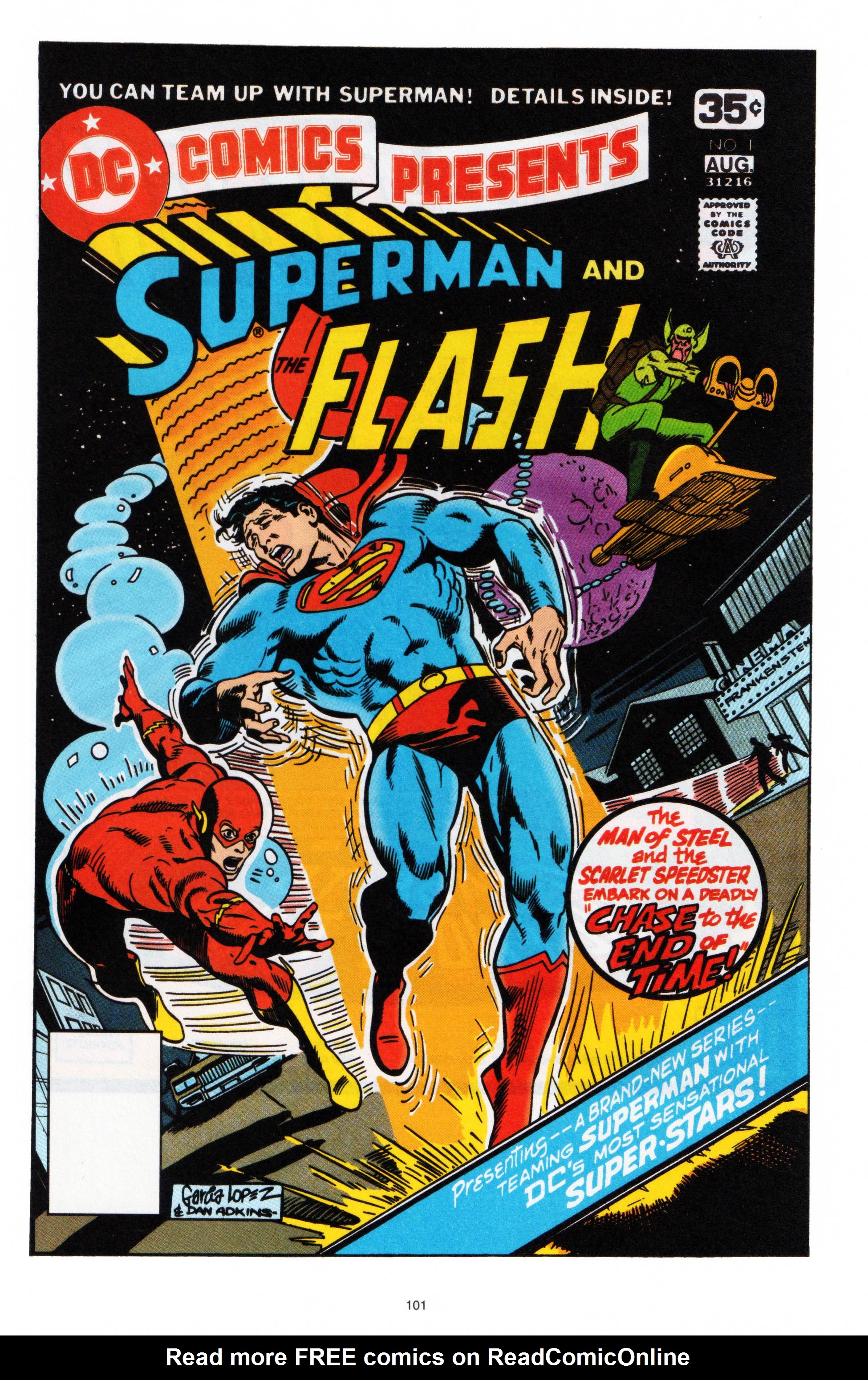 Read online Superman vs. Flash comic -  Issue # TPB - 102