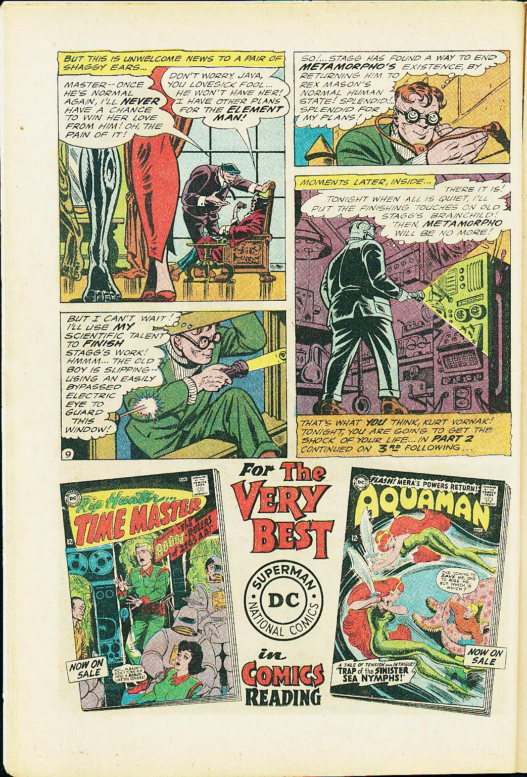 Read online Metamorpho comic -  Issue #1 - 12