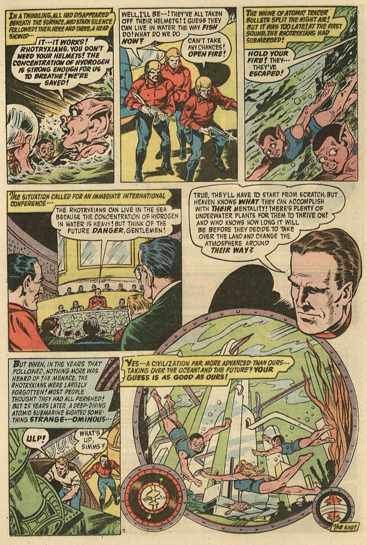 Read online Adventures Into The Unknown comic -  Issue #134 - 17