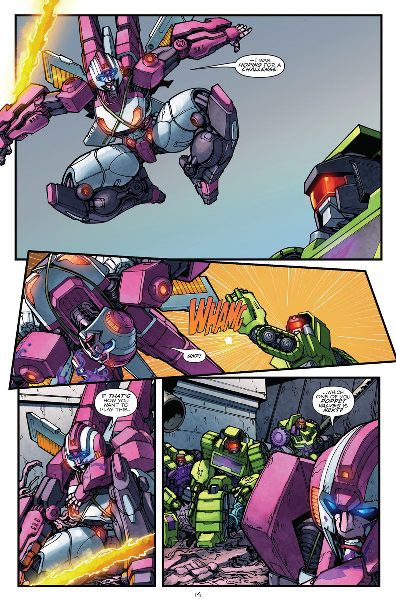 Read online Transformers: Robots In Disguise (2012) comic -  Issue #4 - 17