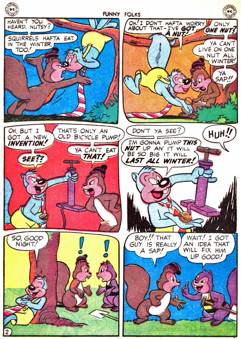 Read online Funny Folks comic -  Issue #9 - 46