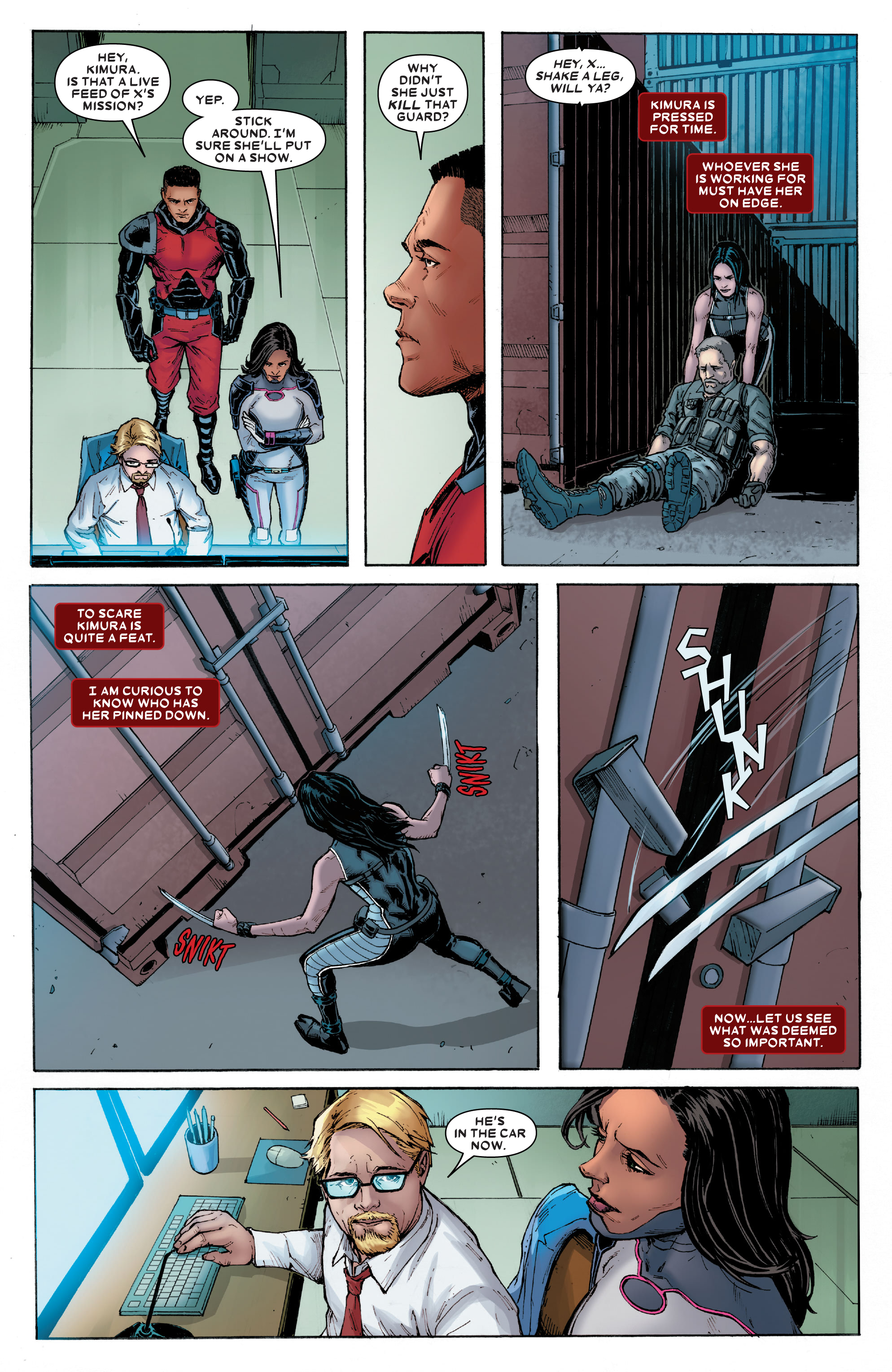 Read online X-23: Deadly Regenesis comic -  Issue #4 - 16