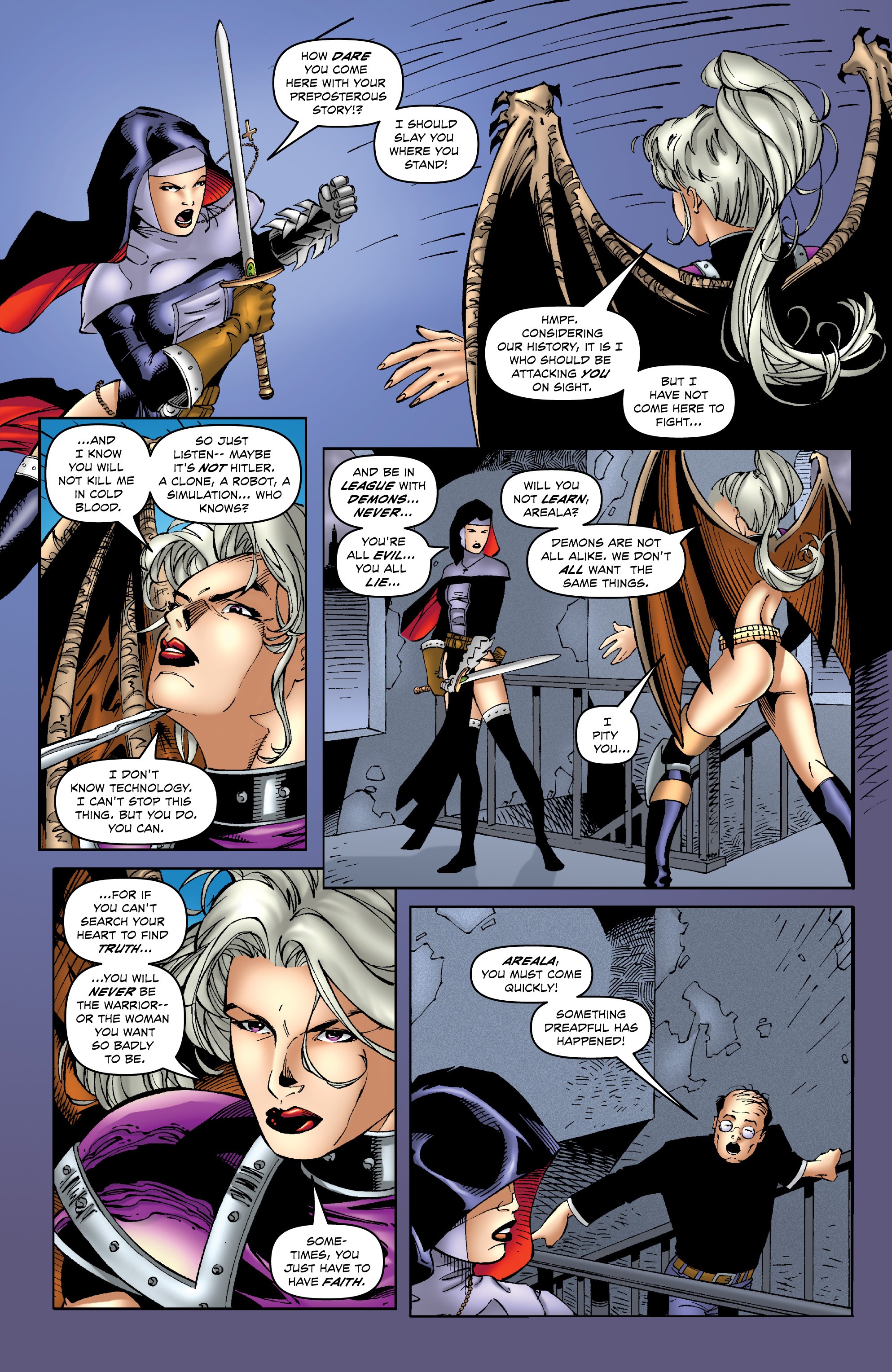 Read online Warrior Nun: Dora comic -  Issue #1 - 30