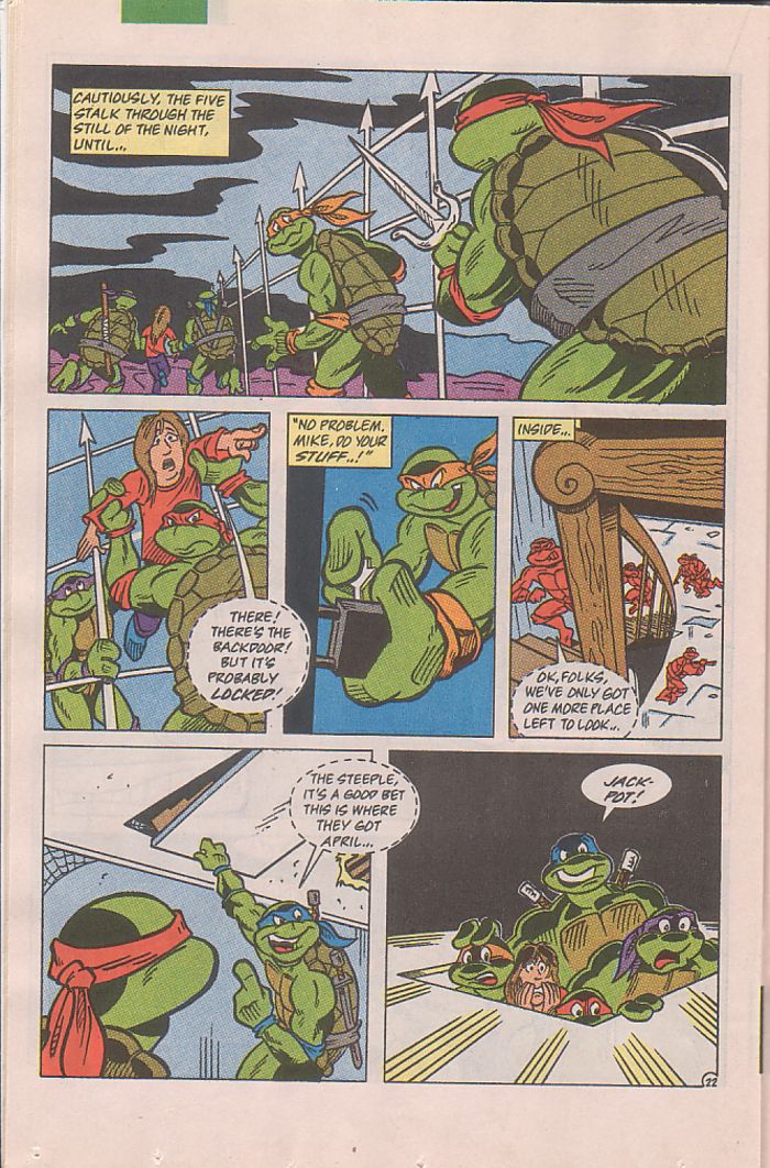 Read online Teenage Mutant Ninja Turtles Adventures (1989) comic -  Issue #27 - 23