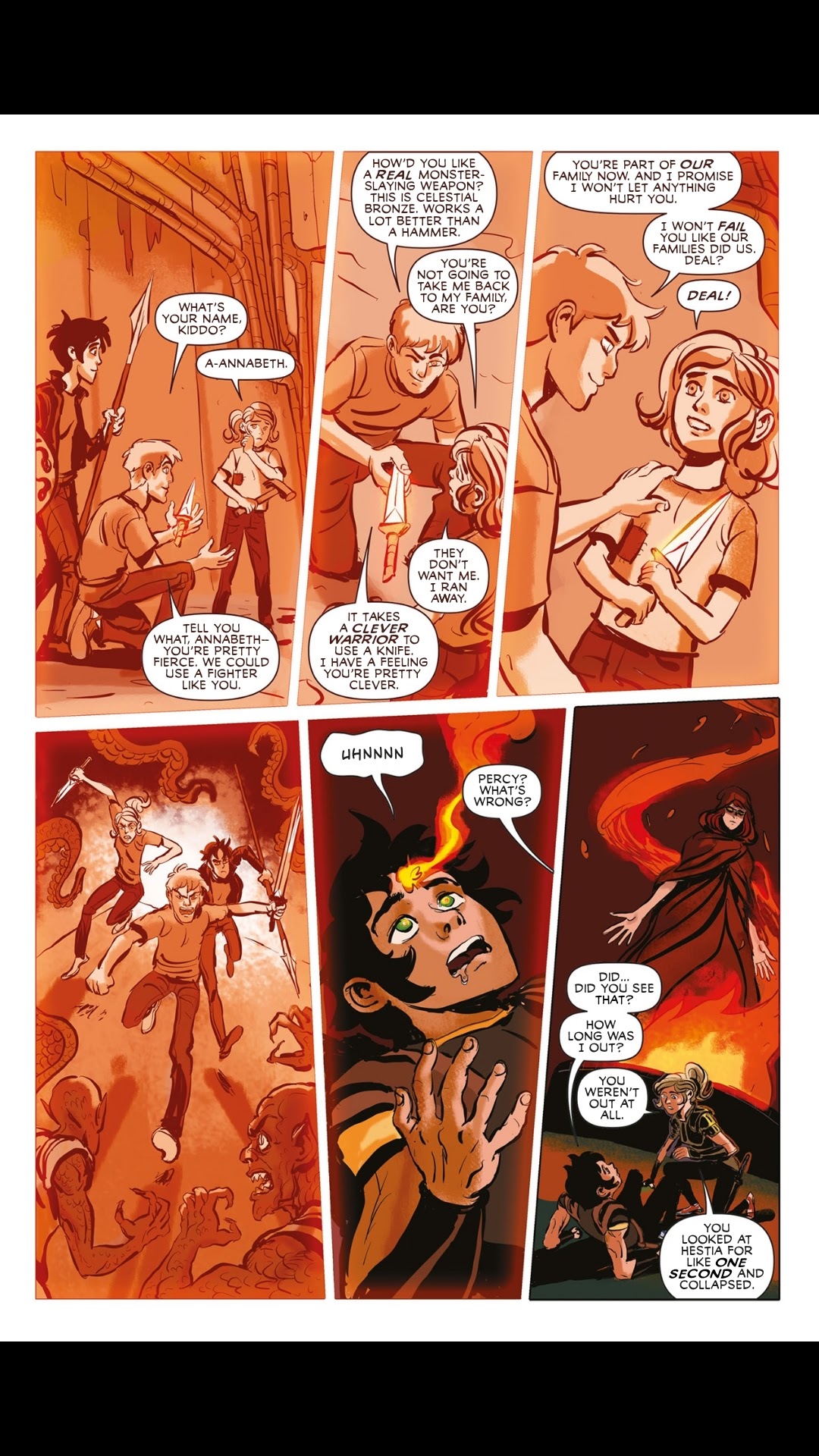 Read online Percy Jackson and the Olympians comic -  Issue # TPB 5 - 57