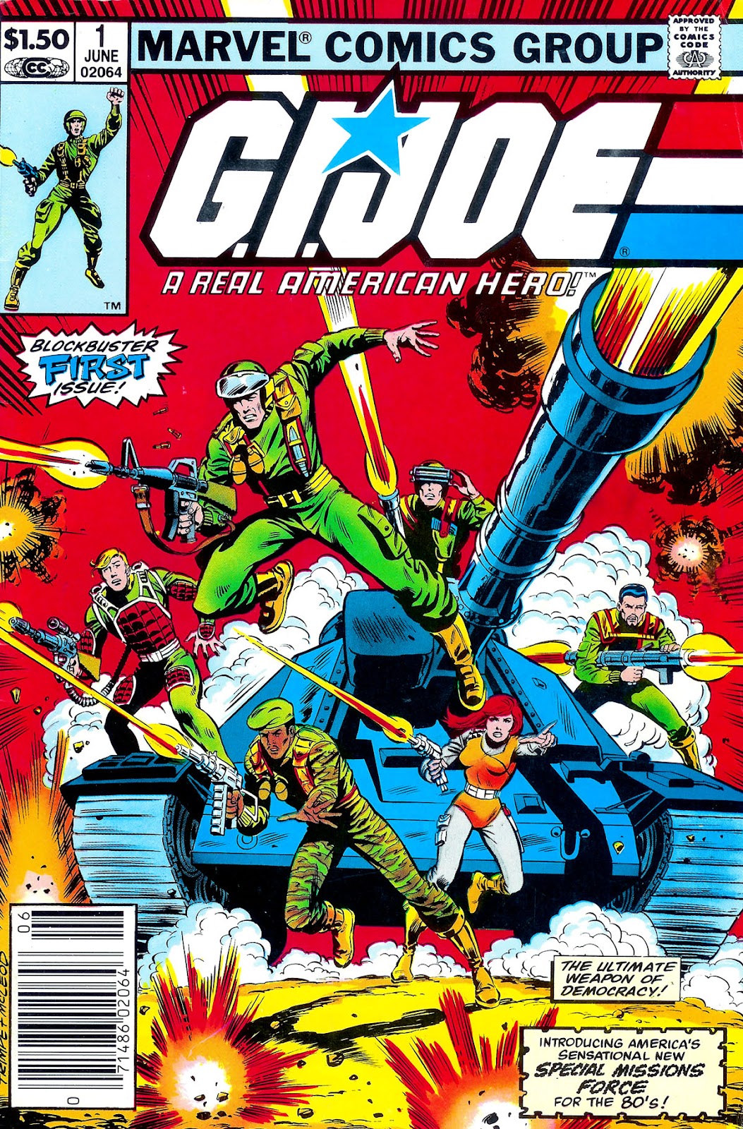 G.I. Joe: A Real American Hero issue 1 - Page 1