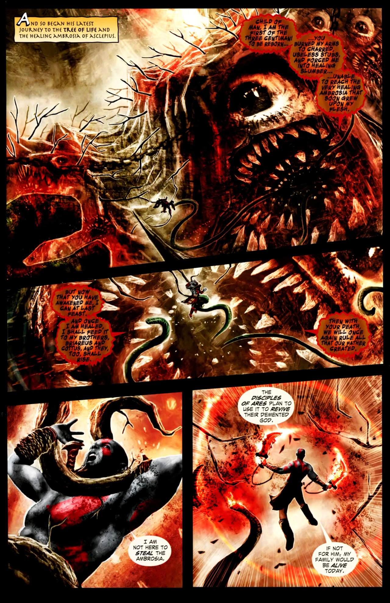 Read online God of War comic -  Issue #6 - 21