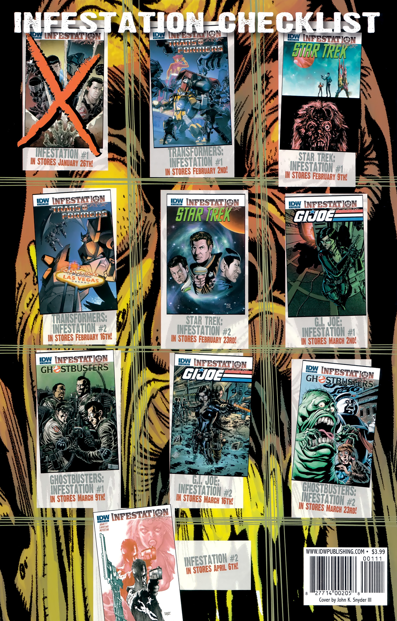 Read online Infestation comic -  Issue #1 - 36