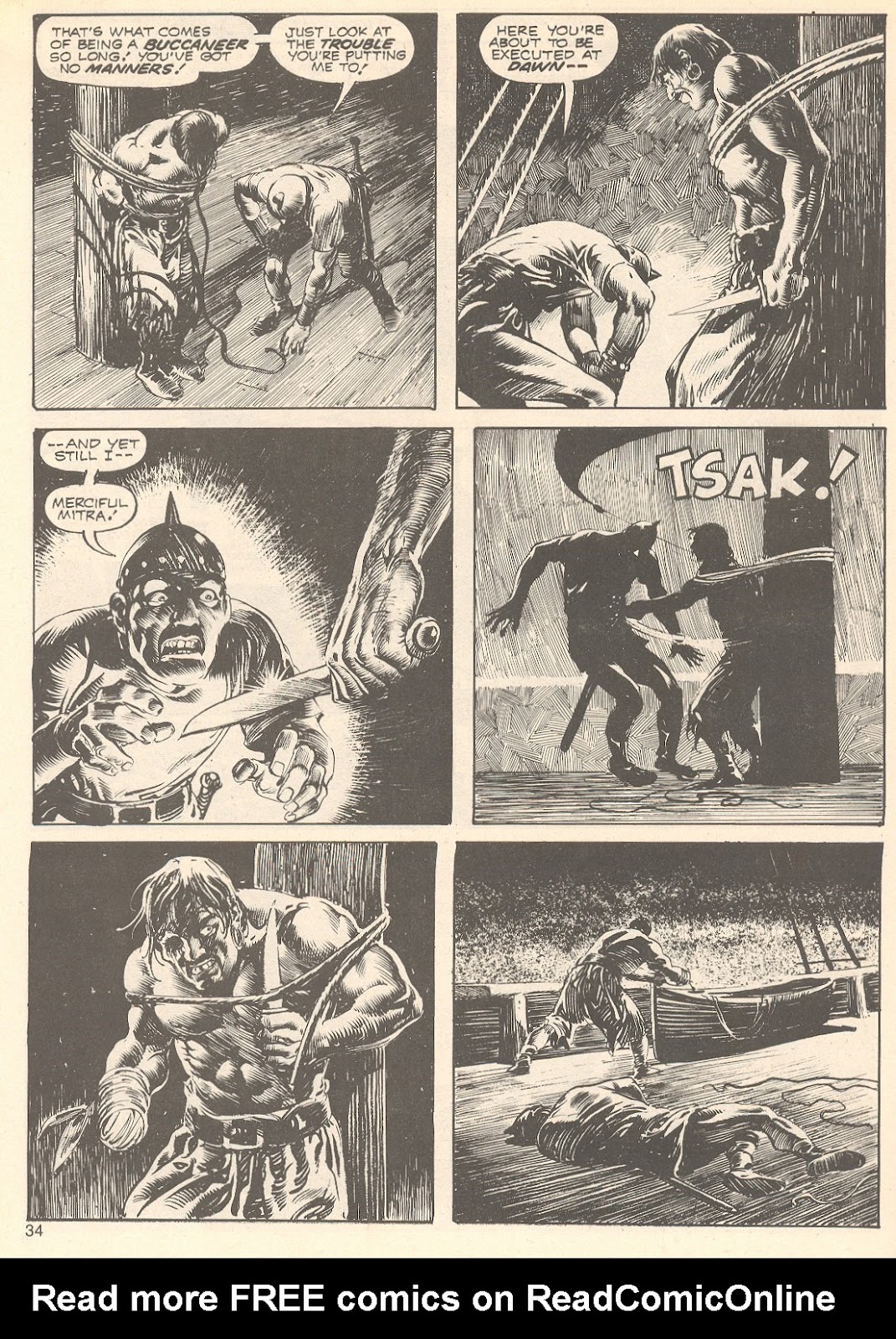 The Savage Sword Of Conan issue 75 - Page 34