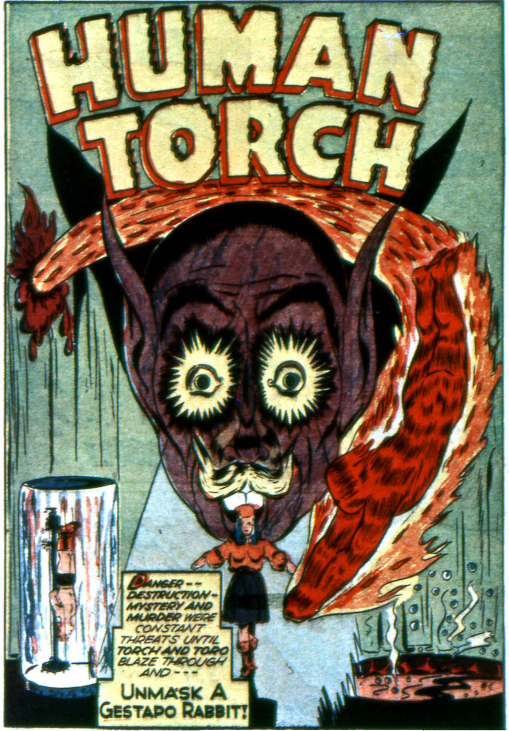 Read online The Human Torch (1940) comic -  Issue #12 - 22