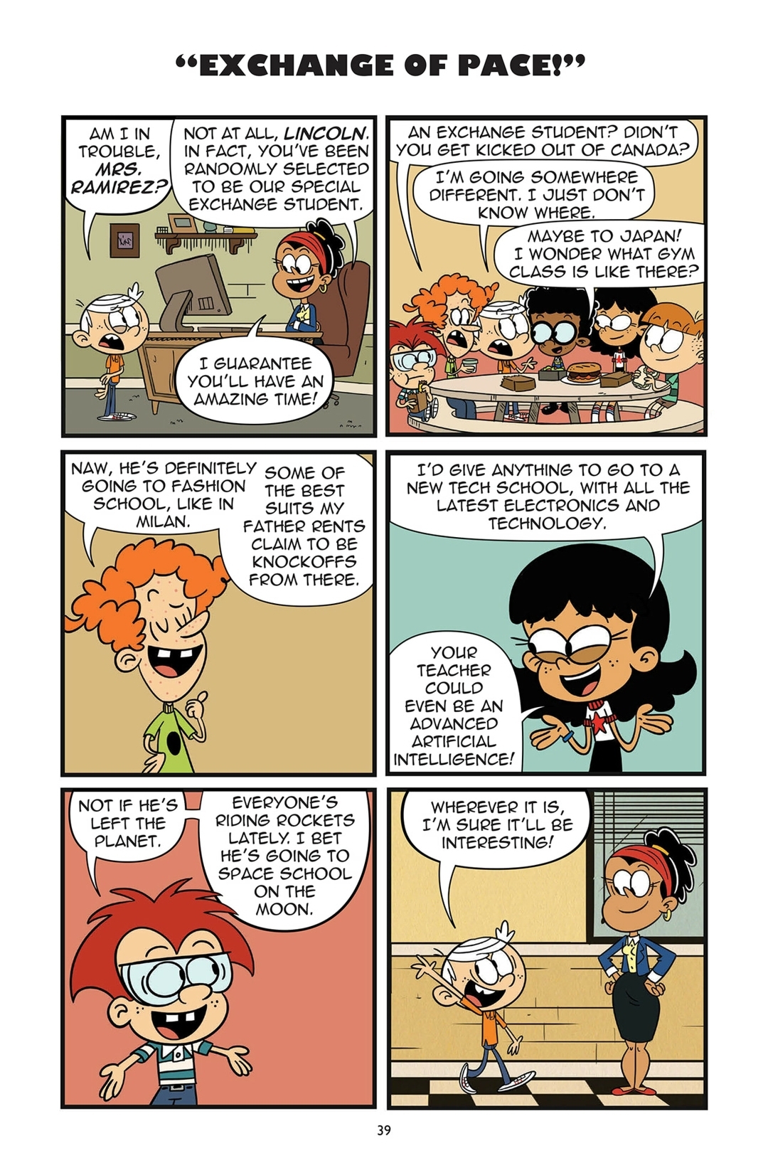 Read online The Loud House Back To School Special comic -  Issue # Full - 39