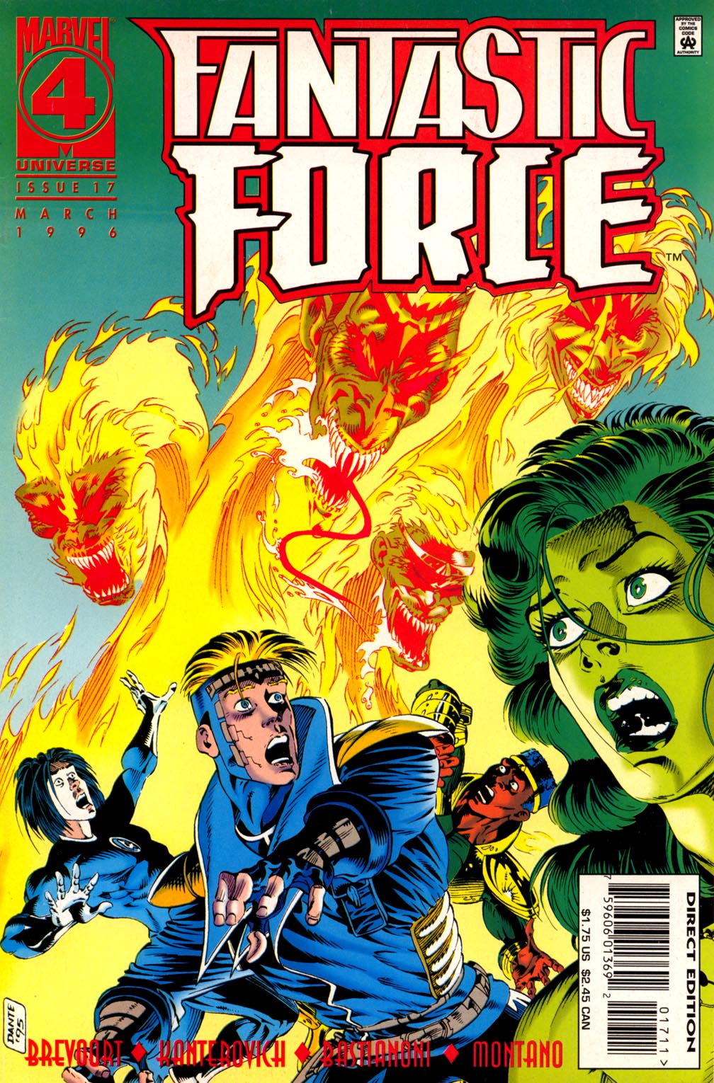 Read online Fantastic Force (1994) comic -  Issue #17 - 1
