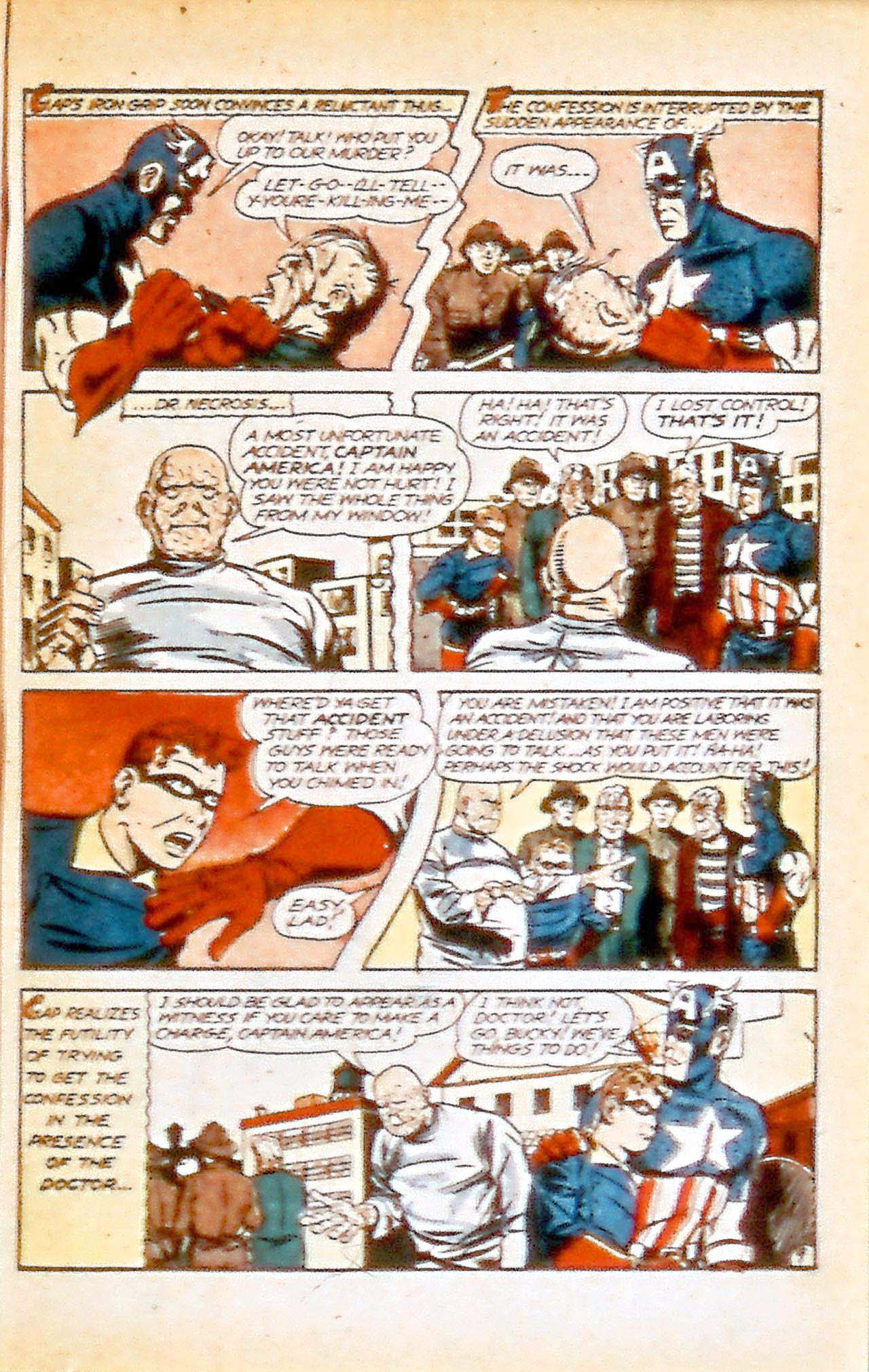 Read online Captain America Comics comic -  Issue #36 - 11