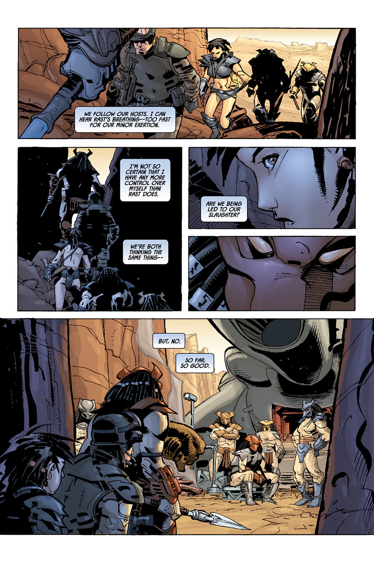 Read online Aliens vs. Predator: Three World War comic -  Issue #3 - 7