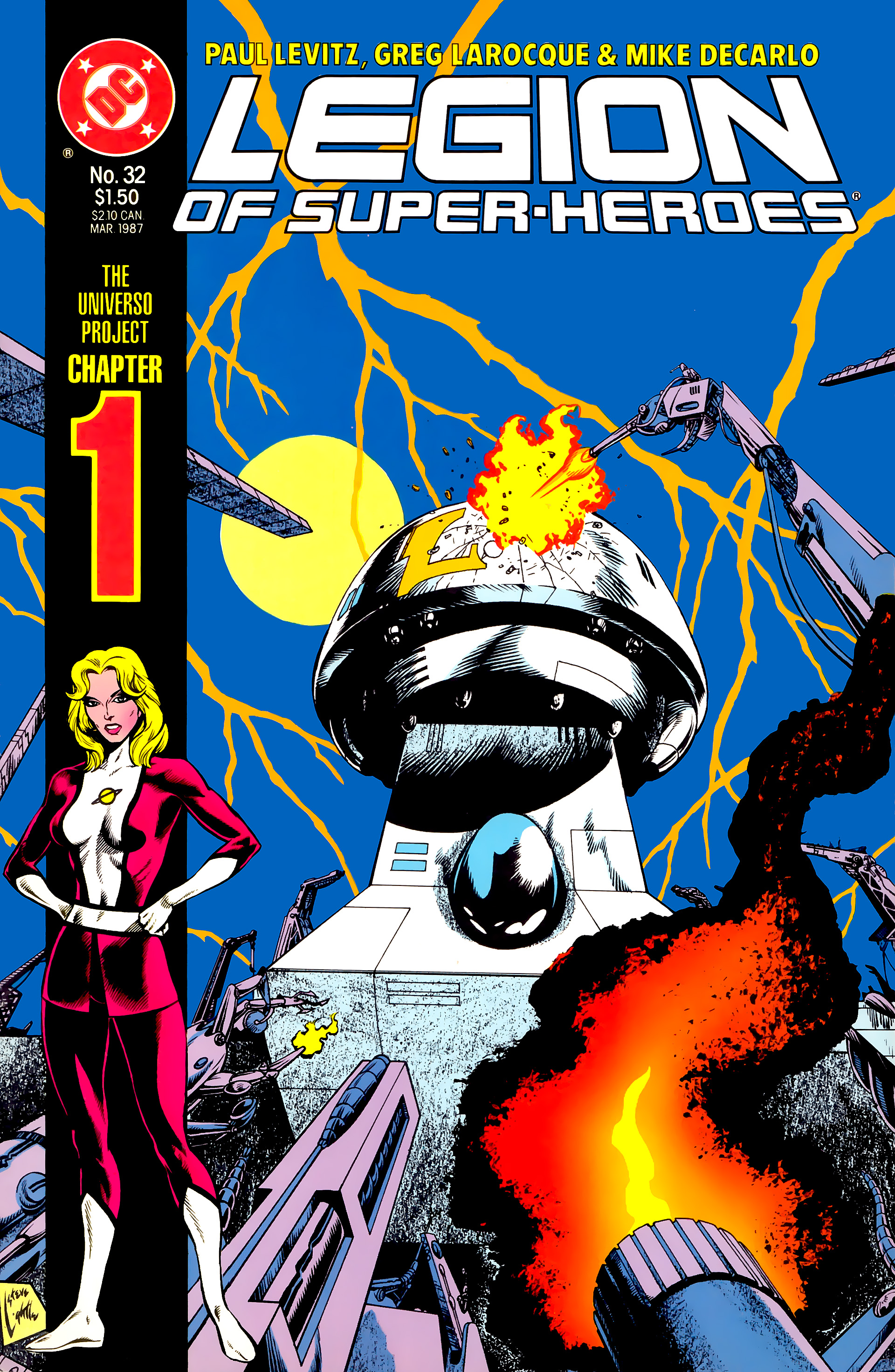 Read online Legion of Super-Heroes (1984) comic -  Issue #32 - 1