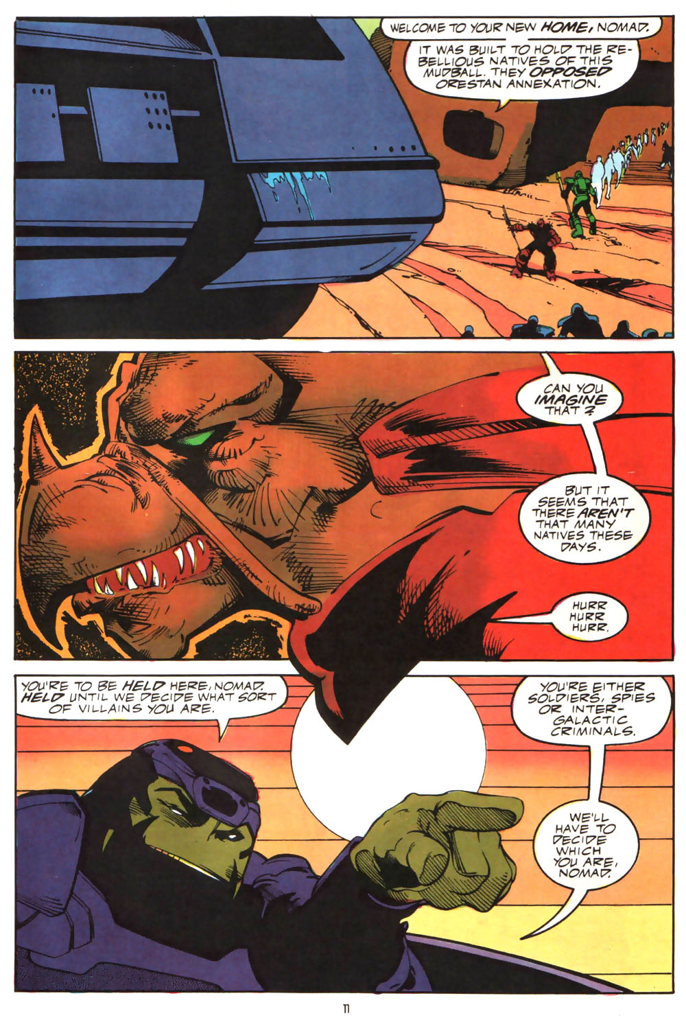 Read online Alien Legion (1987) comic -  Issue #10 - 13