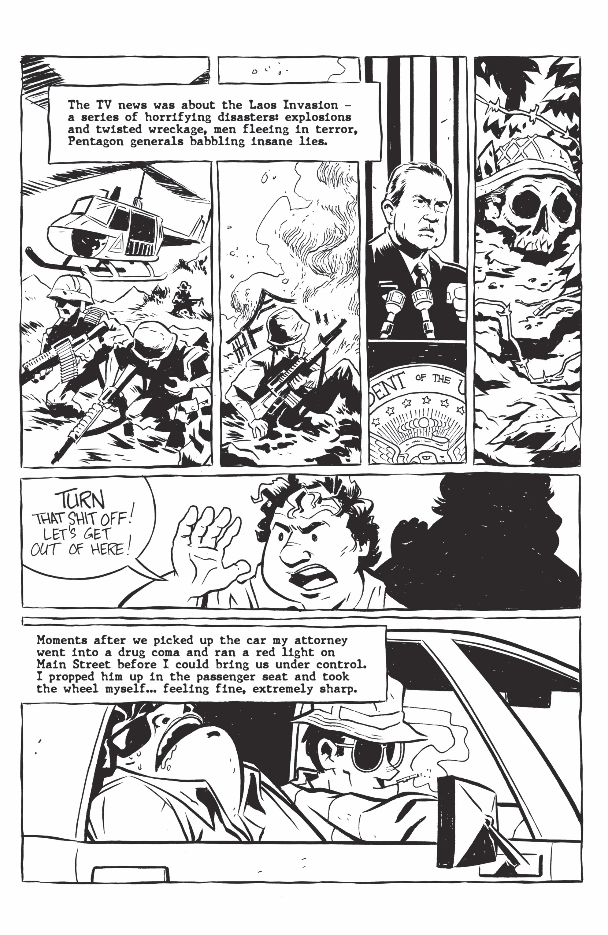 Read online Hunter S. Thompson's Fear and Loathing in Las Vegas comic -  Issue #1 - 39