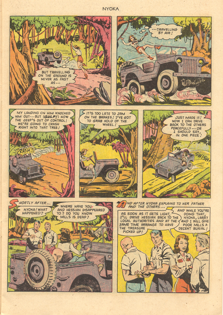 Read online Nyoka the Jungle Girl (1945) comic -  Issue #74 - 7