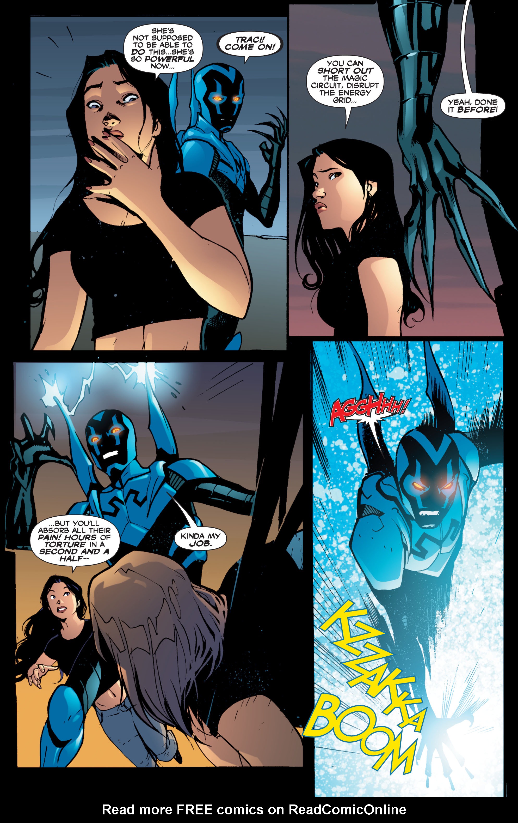 Read online Blue Beetle (2006) comic -  Issue #16 - 12