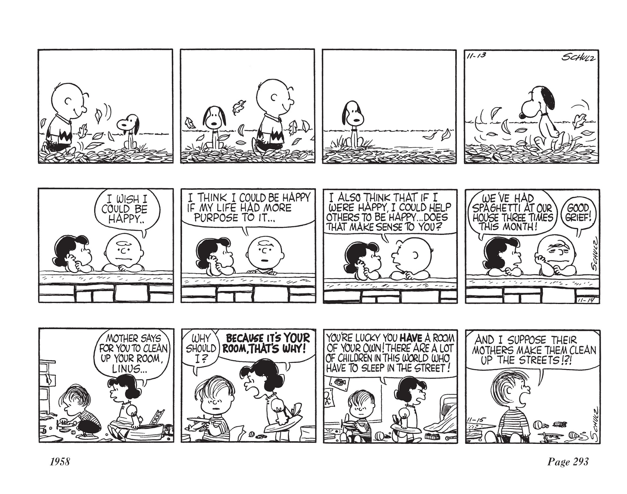 Read online The Complete Peanuts comic -  Issue # TPB 4 - 307