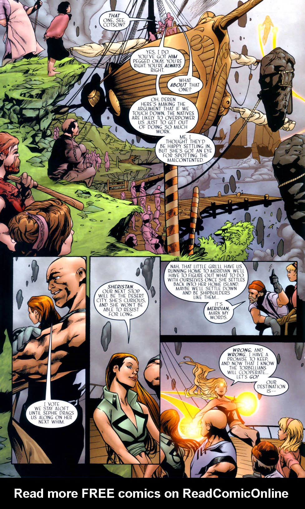 Read online Meridian comic -  Issue #32 - 13