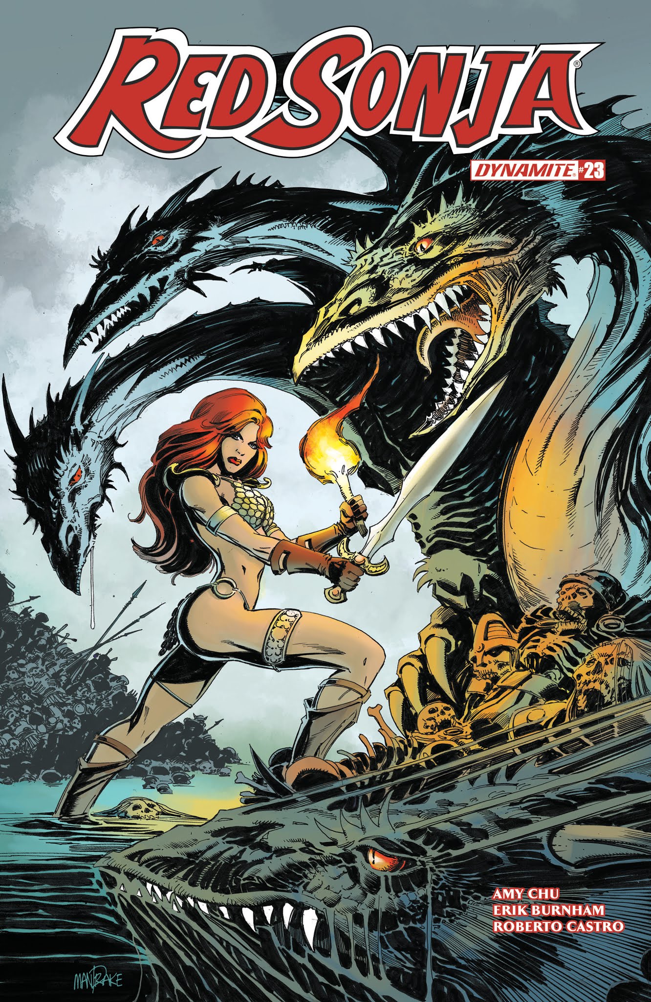 Read online Red Sonja Vol. 4 comic -  Issue #23 - 3
