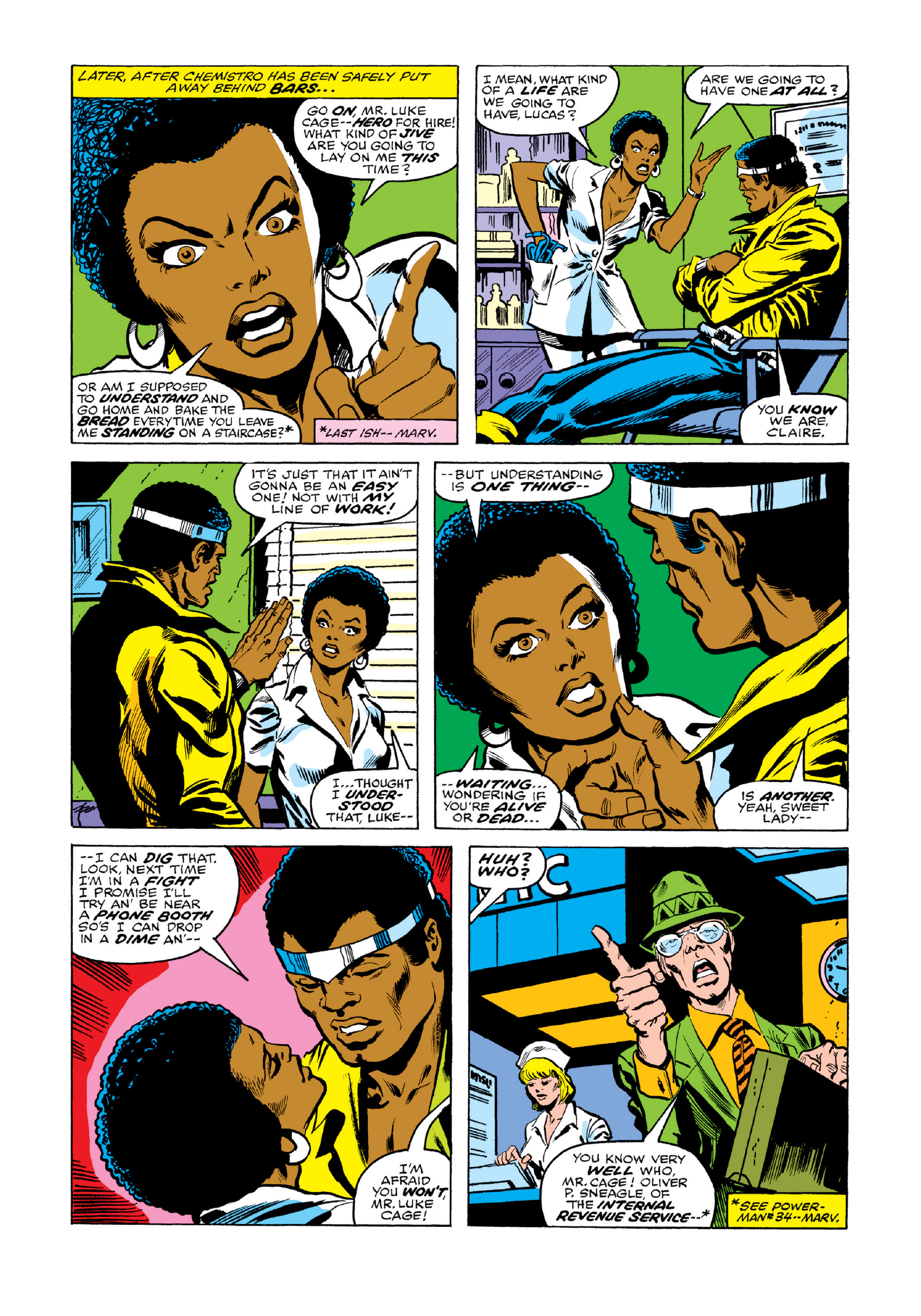 Read online Marvel Masterworks: Luke Cage, Power Man comic -  Issue # TPB 3 (Part 2) - 50