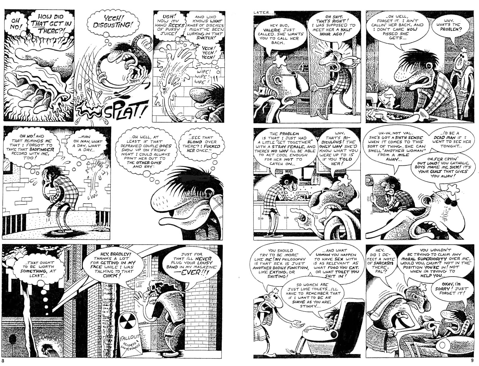 Read online Hate comic -  Issue #9 - 6