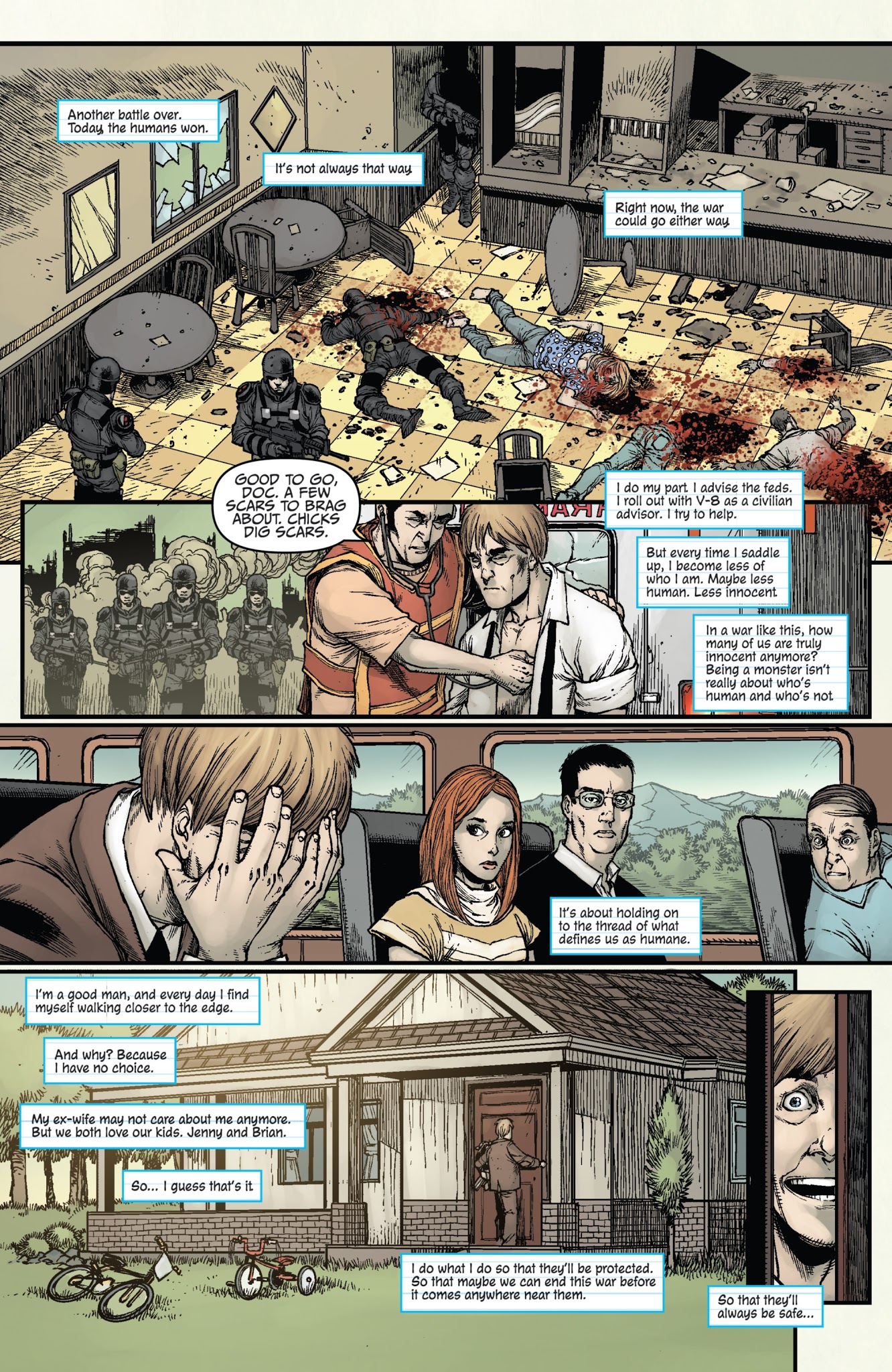 Read online V-Wars comic -  Issue # TPB 1 - 14