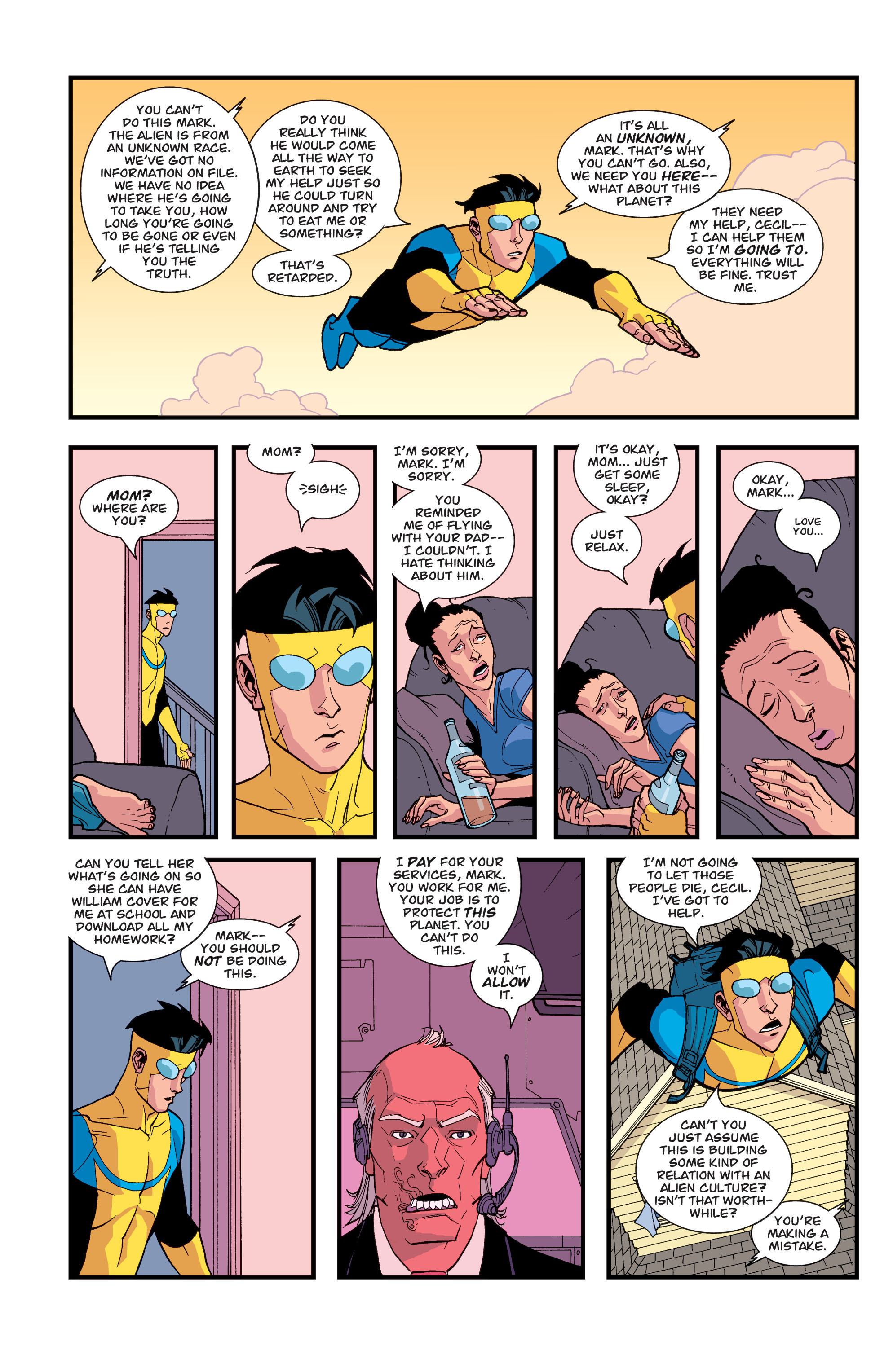 Read online Invincible comic -  Issue # _TPB 6 - A Different World - 24