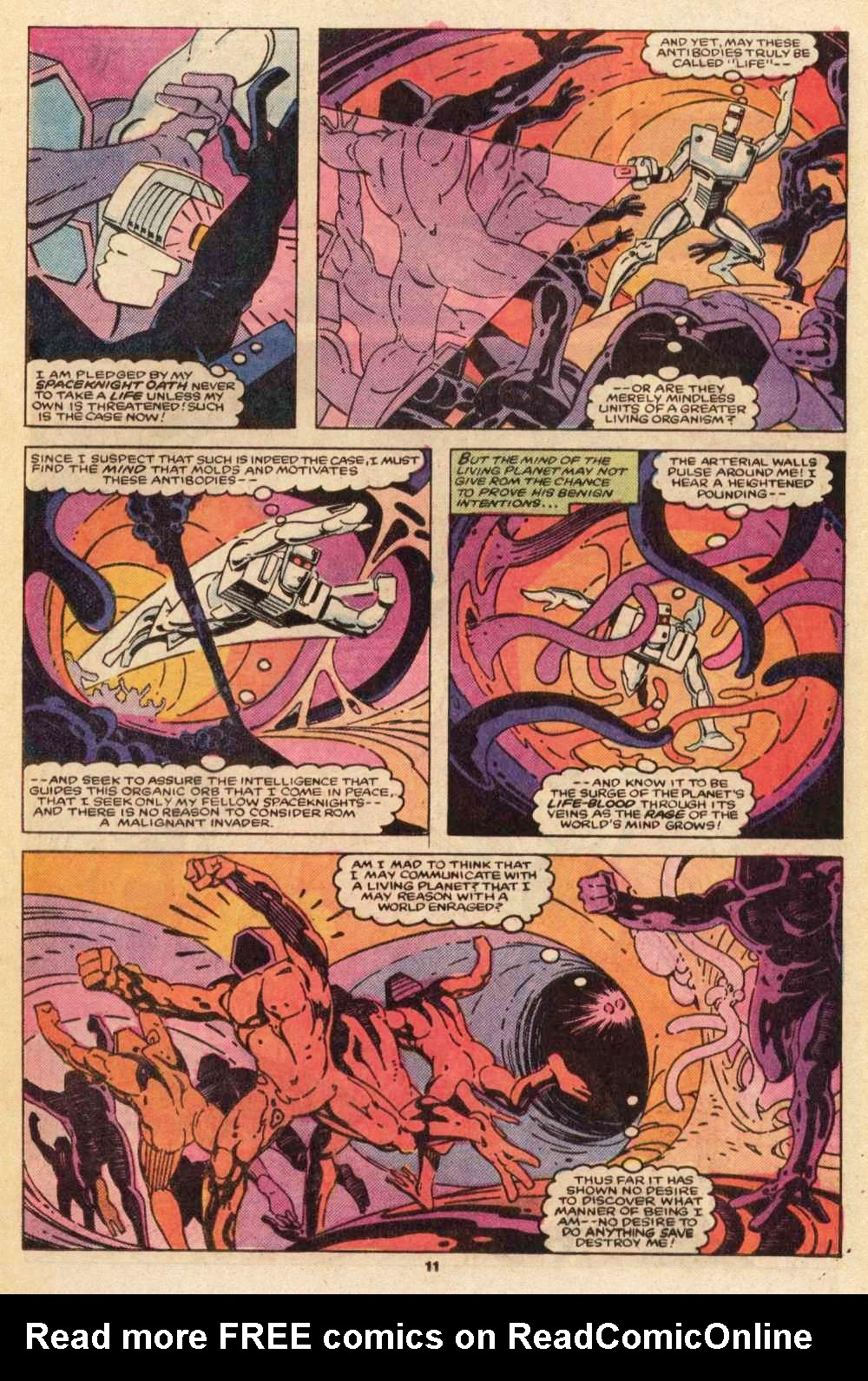 Read online ROM (1979) comic -  Issue #69 - 12